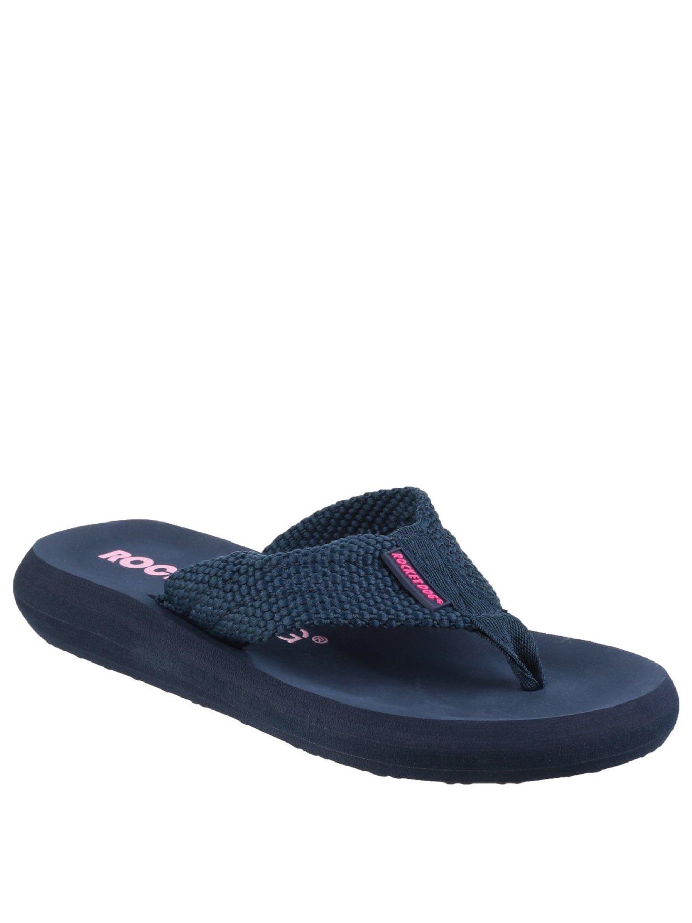 Image 2 of 5 of Rocket Dog Sunset Webbing Flip-flop-navy