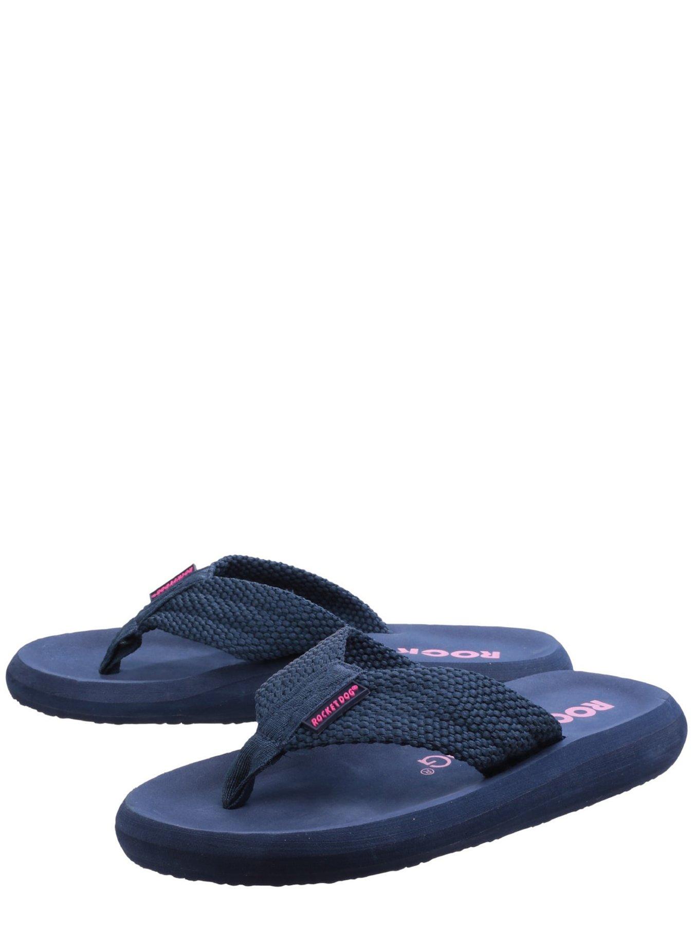 Image 4 of 5 of Rocket Dog Sunset Webbing Flip-flop-navy