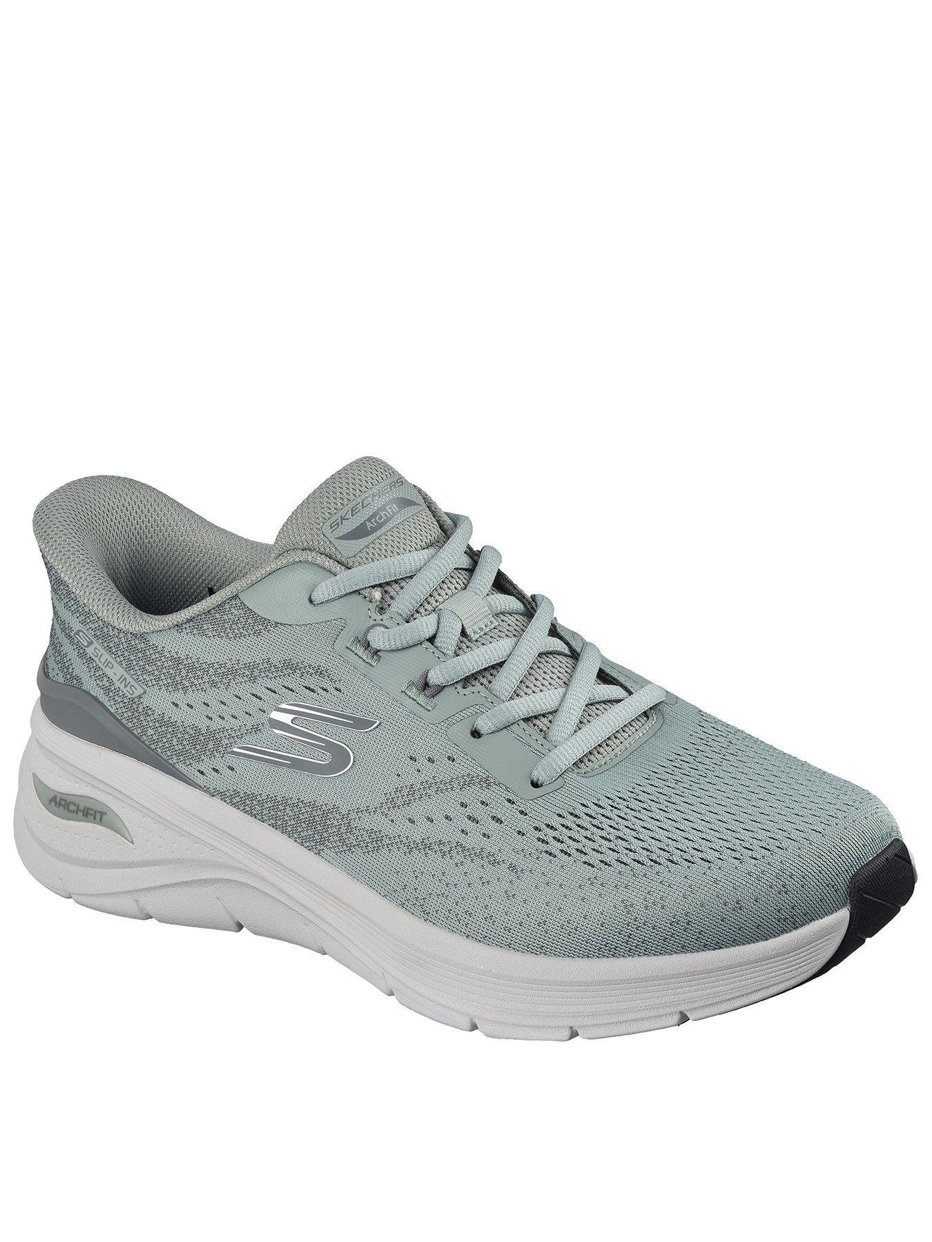 Skechers Arch Fit Slip-On Sneakers - Green