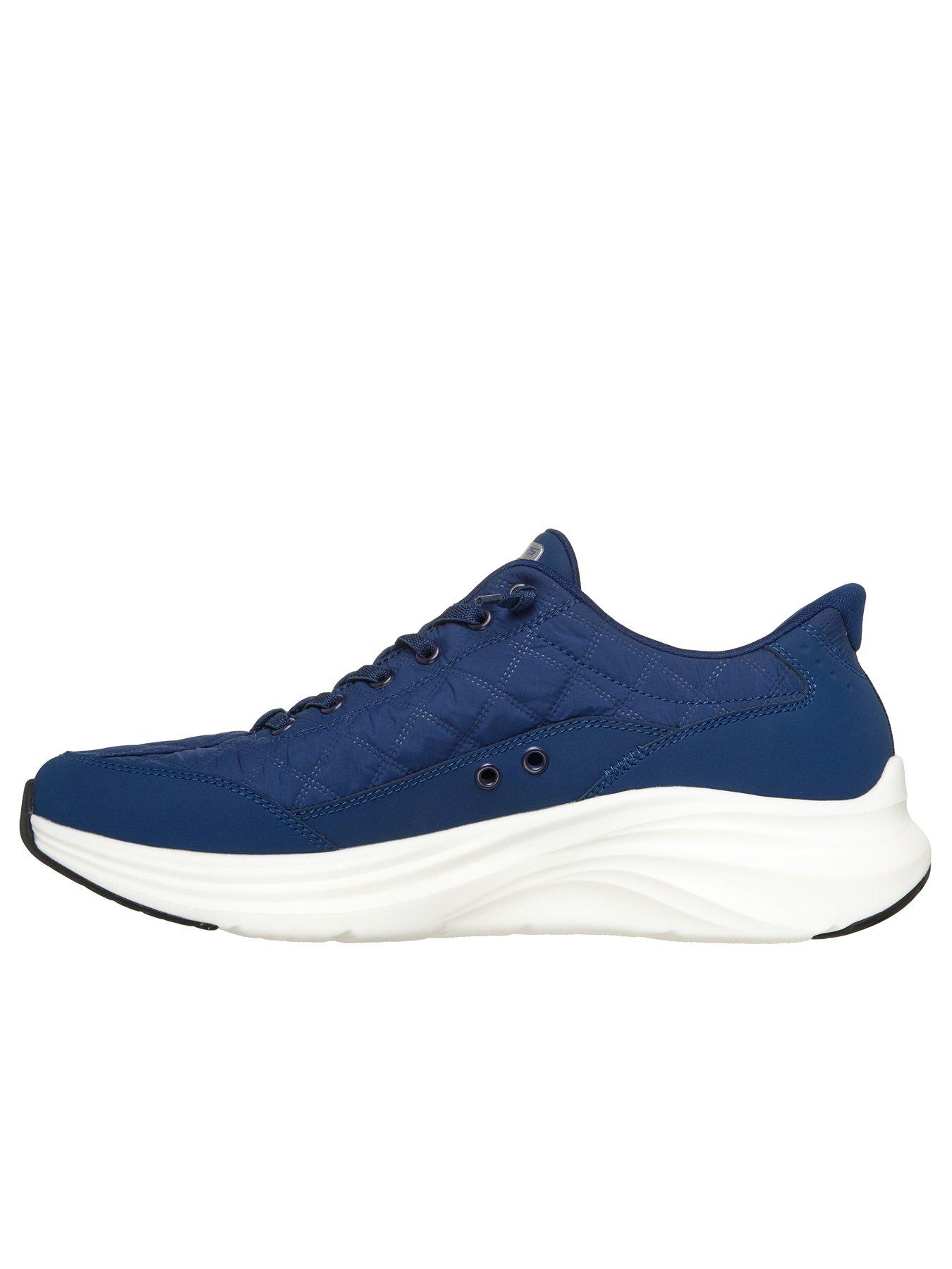 Image 5 of 6 of Skechers Contour Foamcozy Fit Slip-Ins Deconstructed Quilted Upper Sneaker - Blue