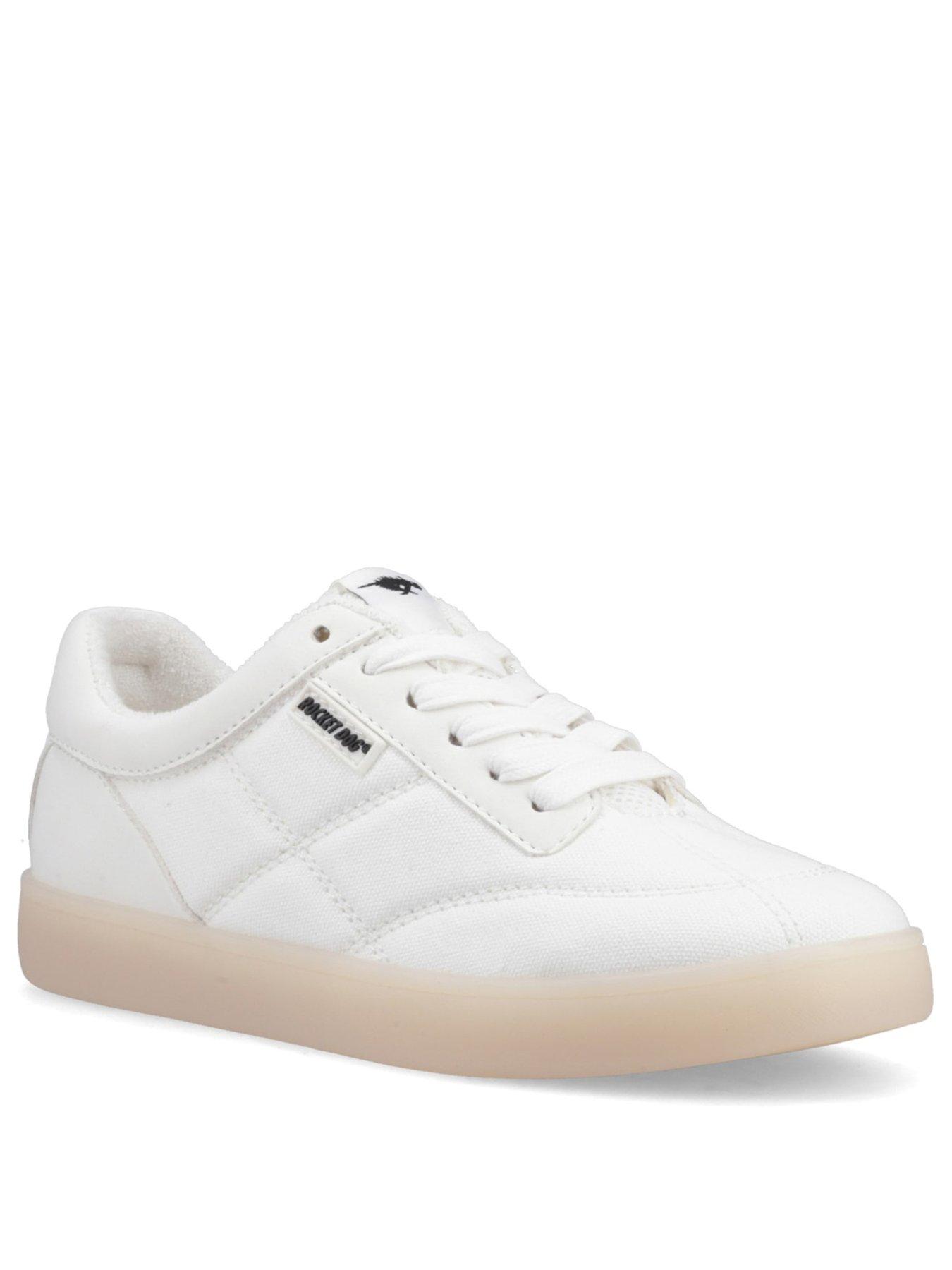  image of rocket-dog-kitty-canvas-pu-trainer--white