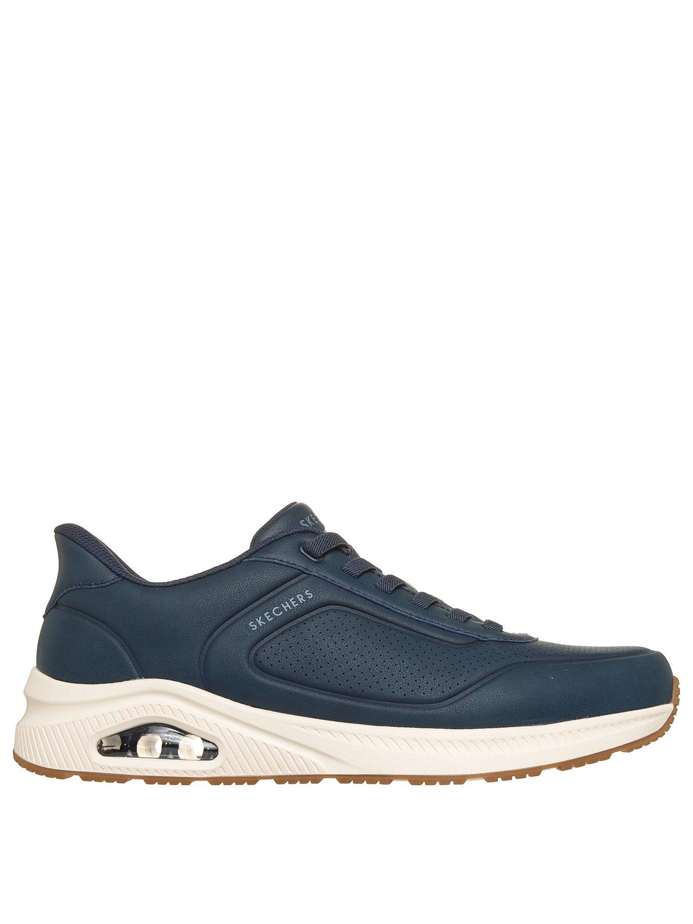 Image 2 of 6 of Skechers Arch Fit Slip-On Trainers - Navy