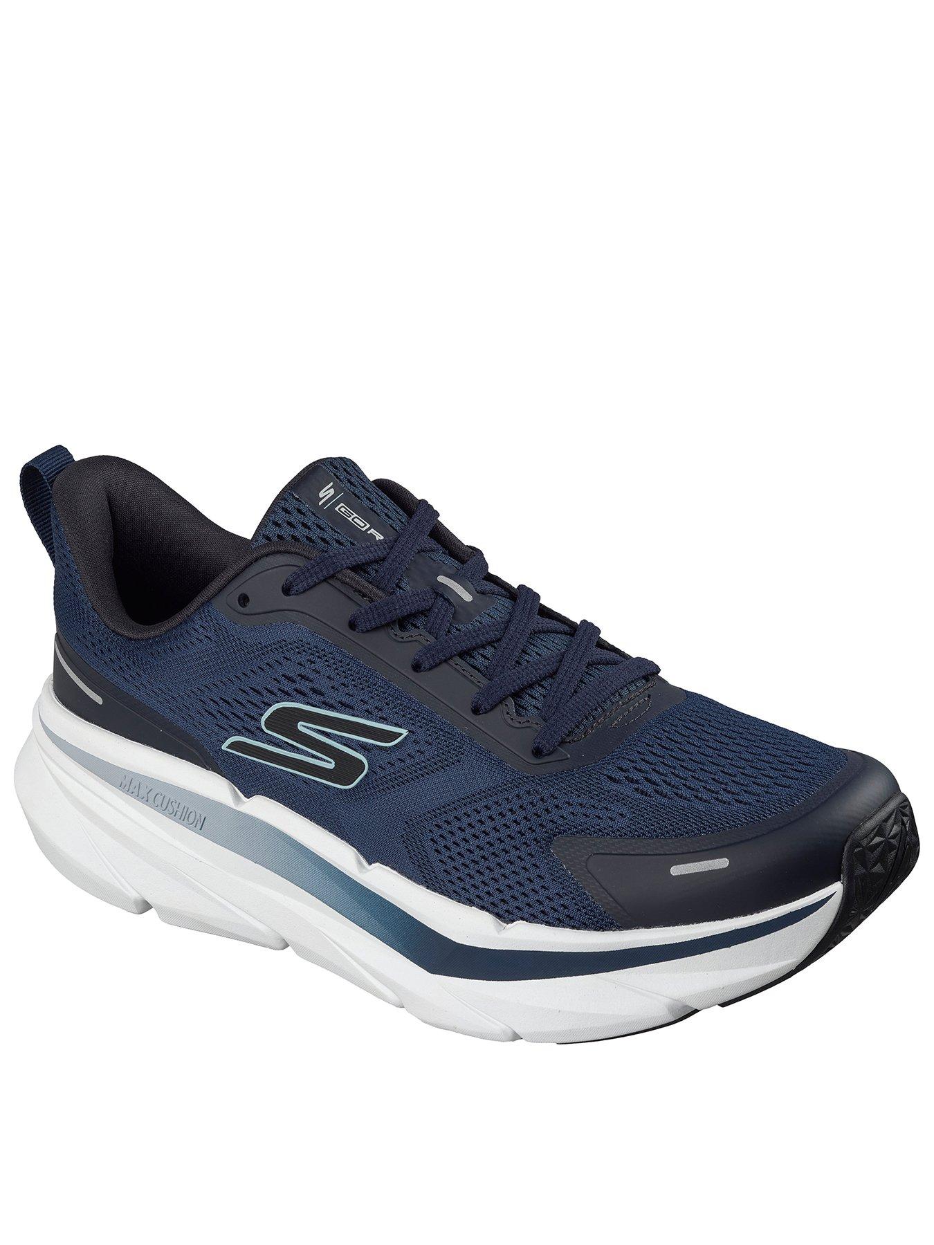Skechers Max Cushioning Premier 3 Engineered Mesh Lace Up - Navy