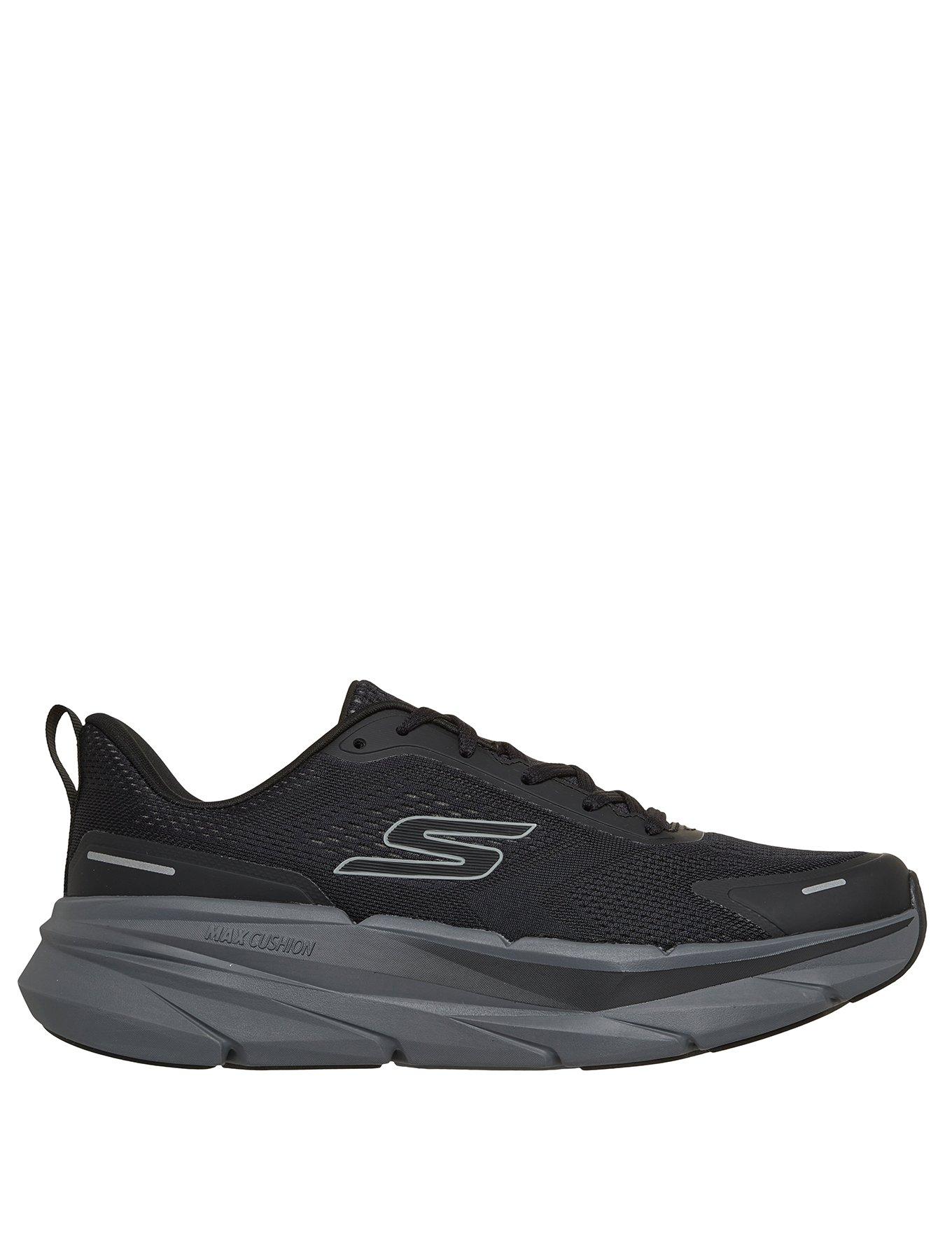 Image 2 of 6 of Skechers Men's Max Cushioning Premier 3 Engineered Mesh Trainers with Hotmelt Details - Black