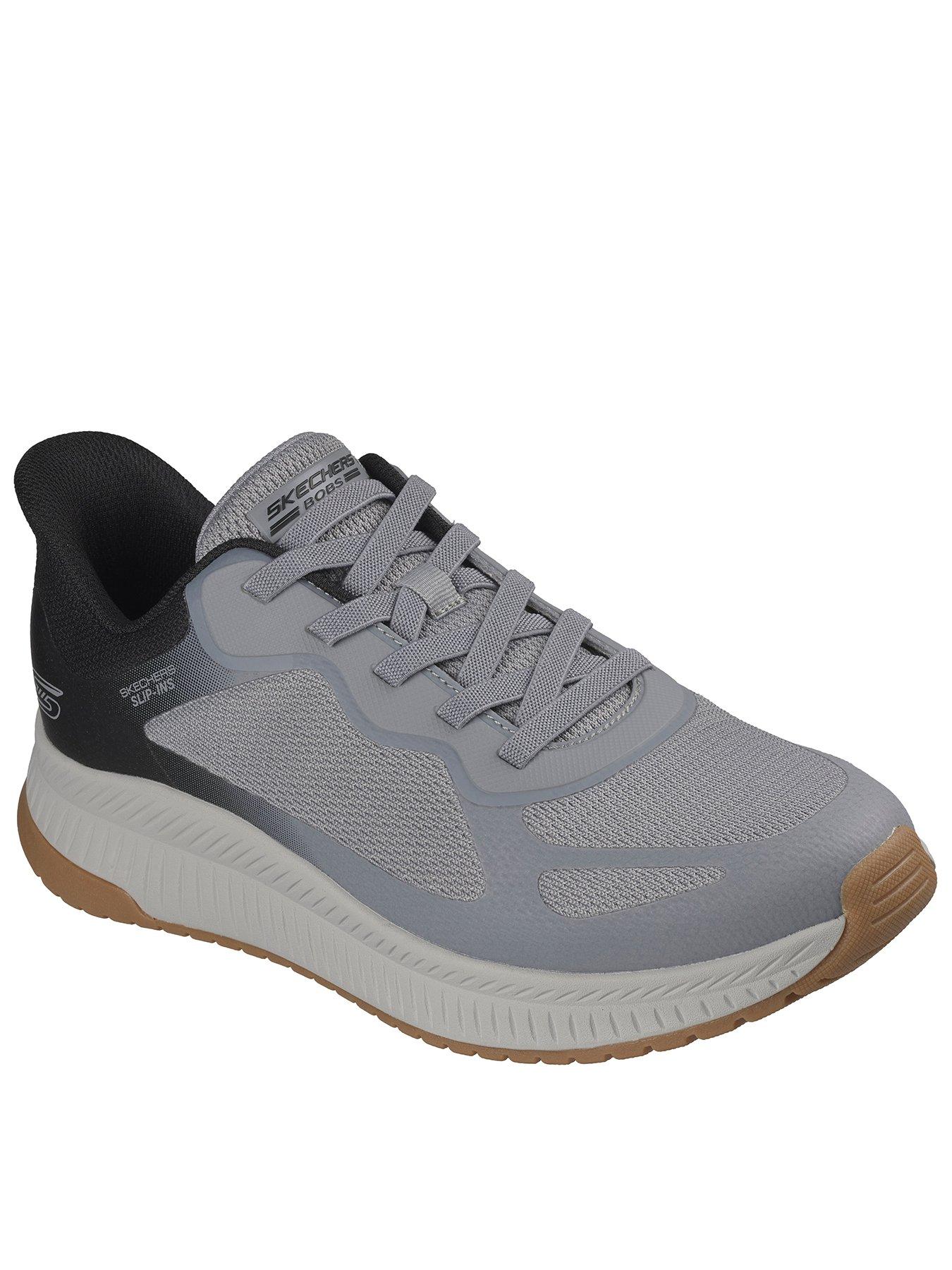 Image 1 of 6 of Skechers Bungee Slip-On Sneakers - Grey