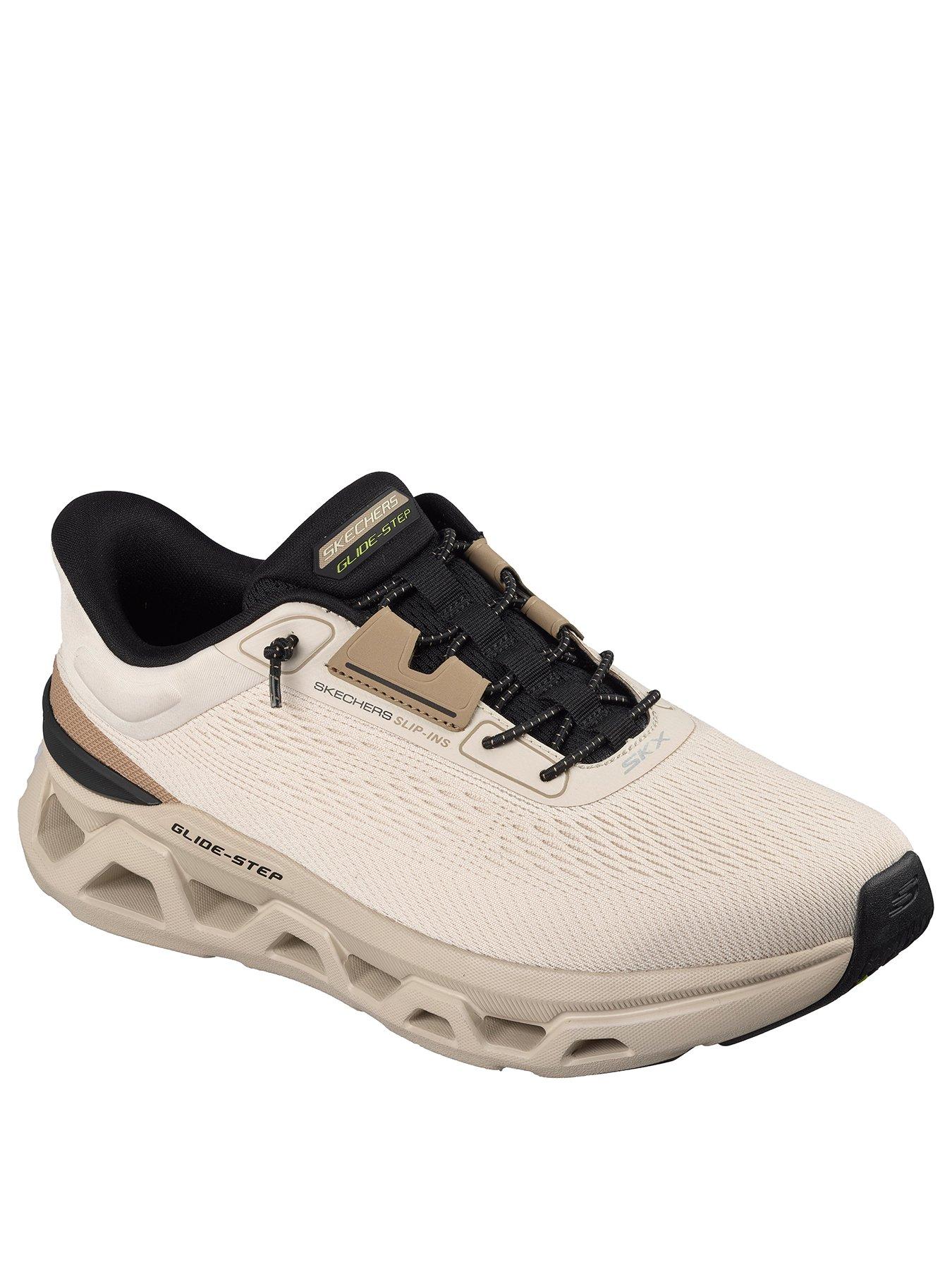 Image 2 of 5 of Skechers Wide Fit Glide-Step Altus Slip-In Trainers - Light Brown