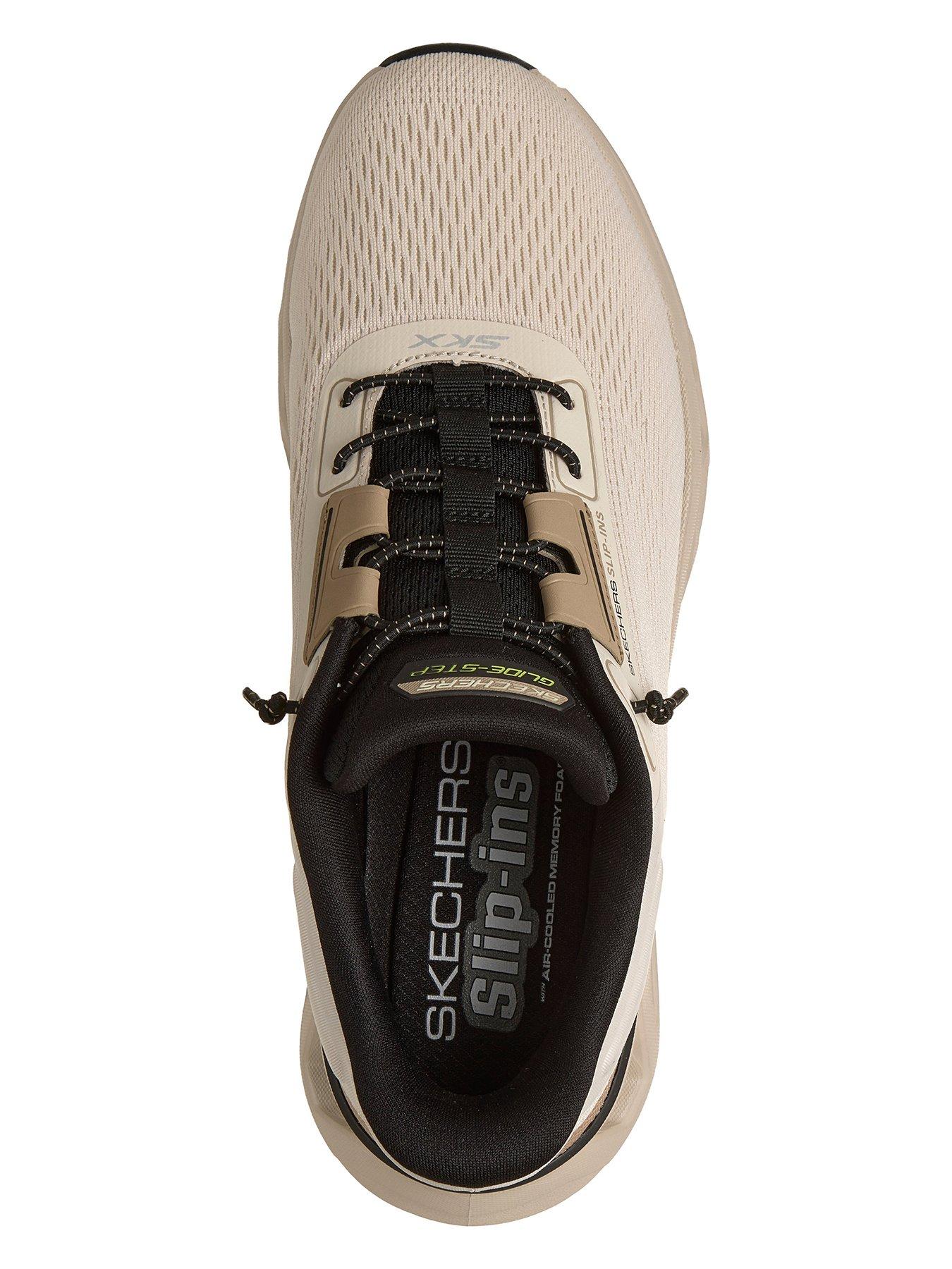 Image 3 of 5 of Skechers Wide Fit Glide-Step Altus Slip-In Trainers - Light Brown