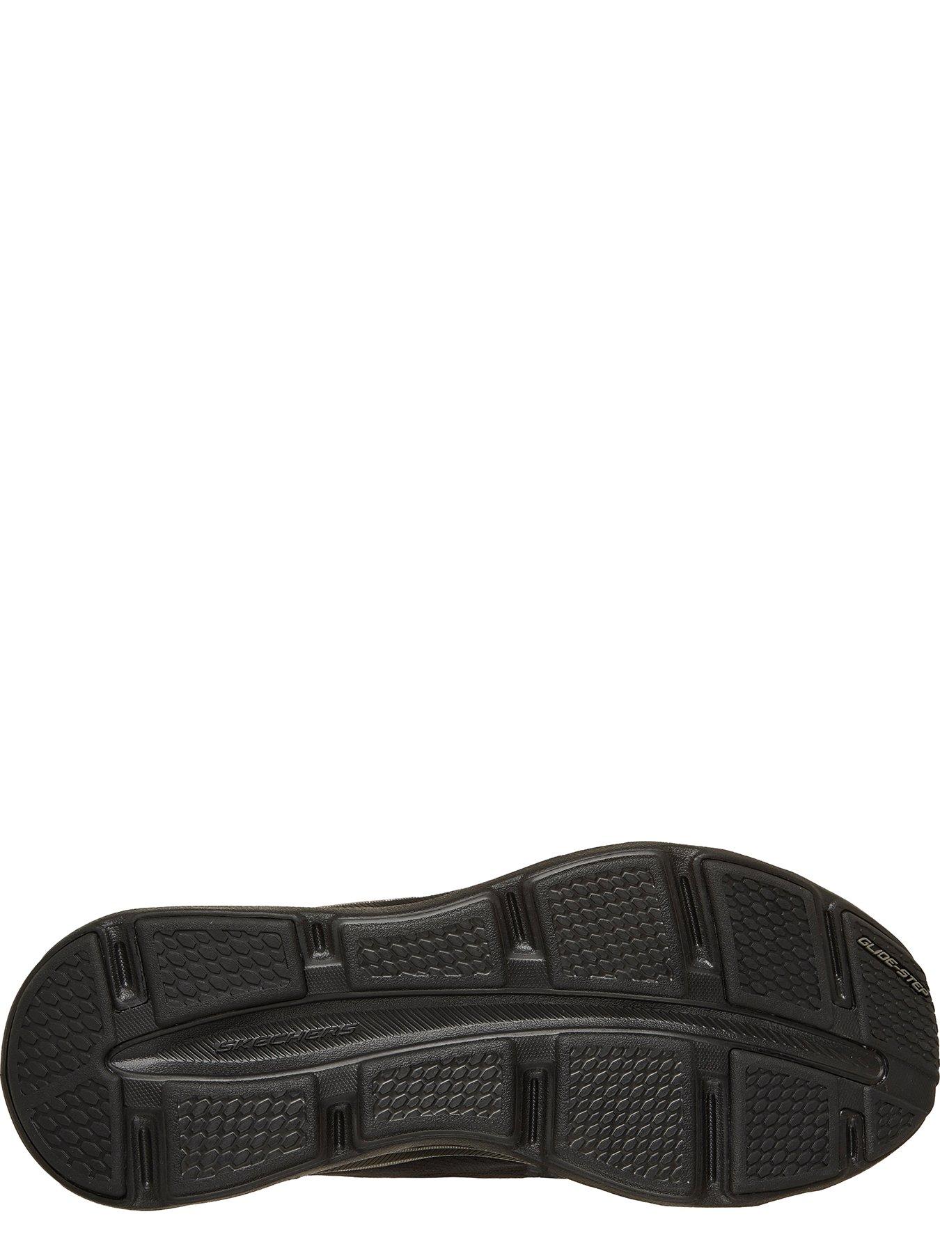 Image 4 of 5 of Skechers Glide-Step Altusslip-Ins Engineered Mesh Bungee Slip On Trainers - Black