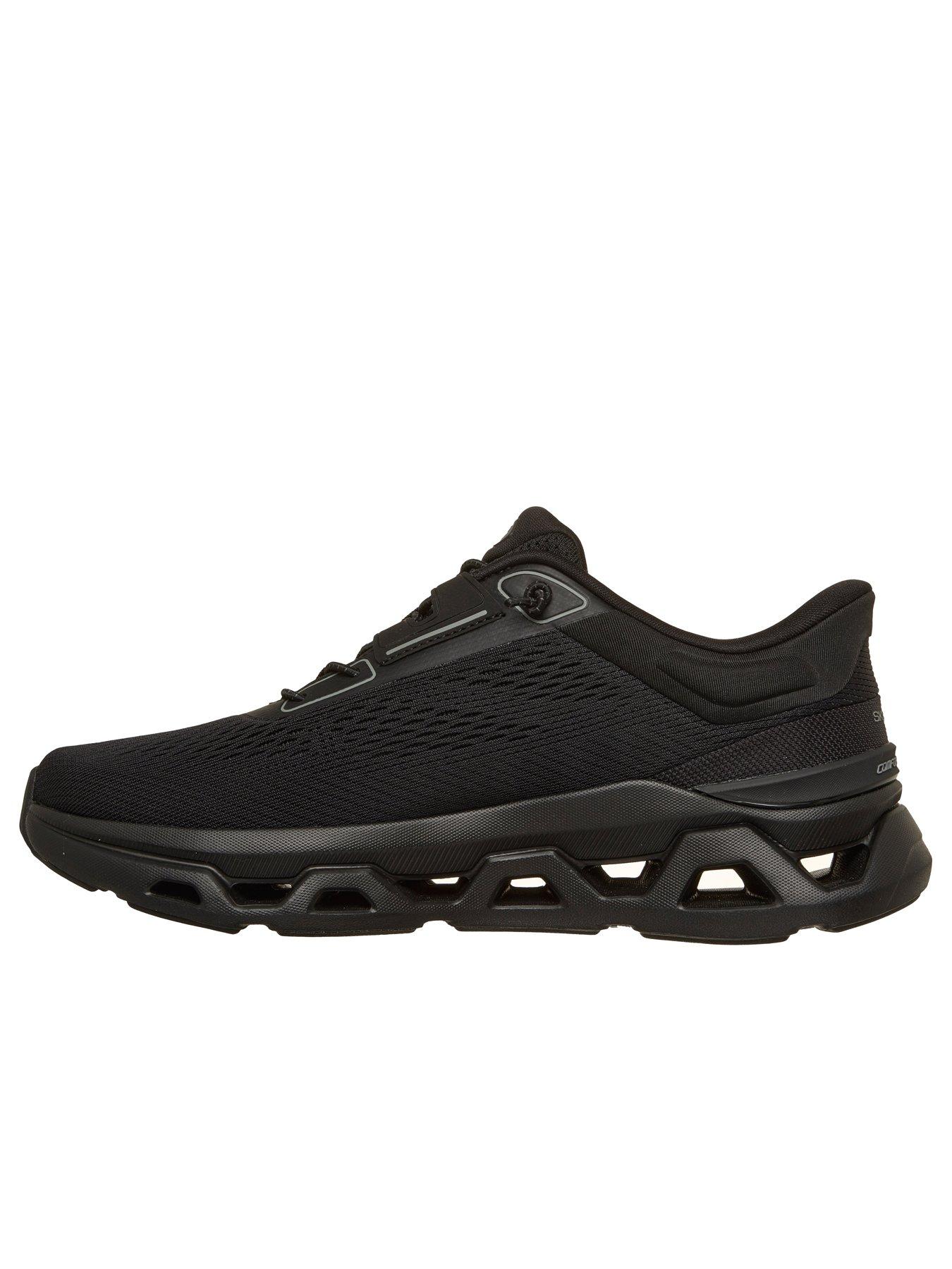 Image 5 of 5 of Skechers Glide-Step Altusslip-Ins Engineered Mesh Bungee Slip On Trainers - Black