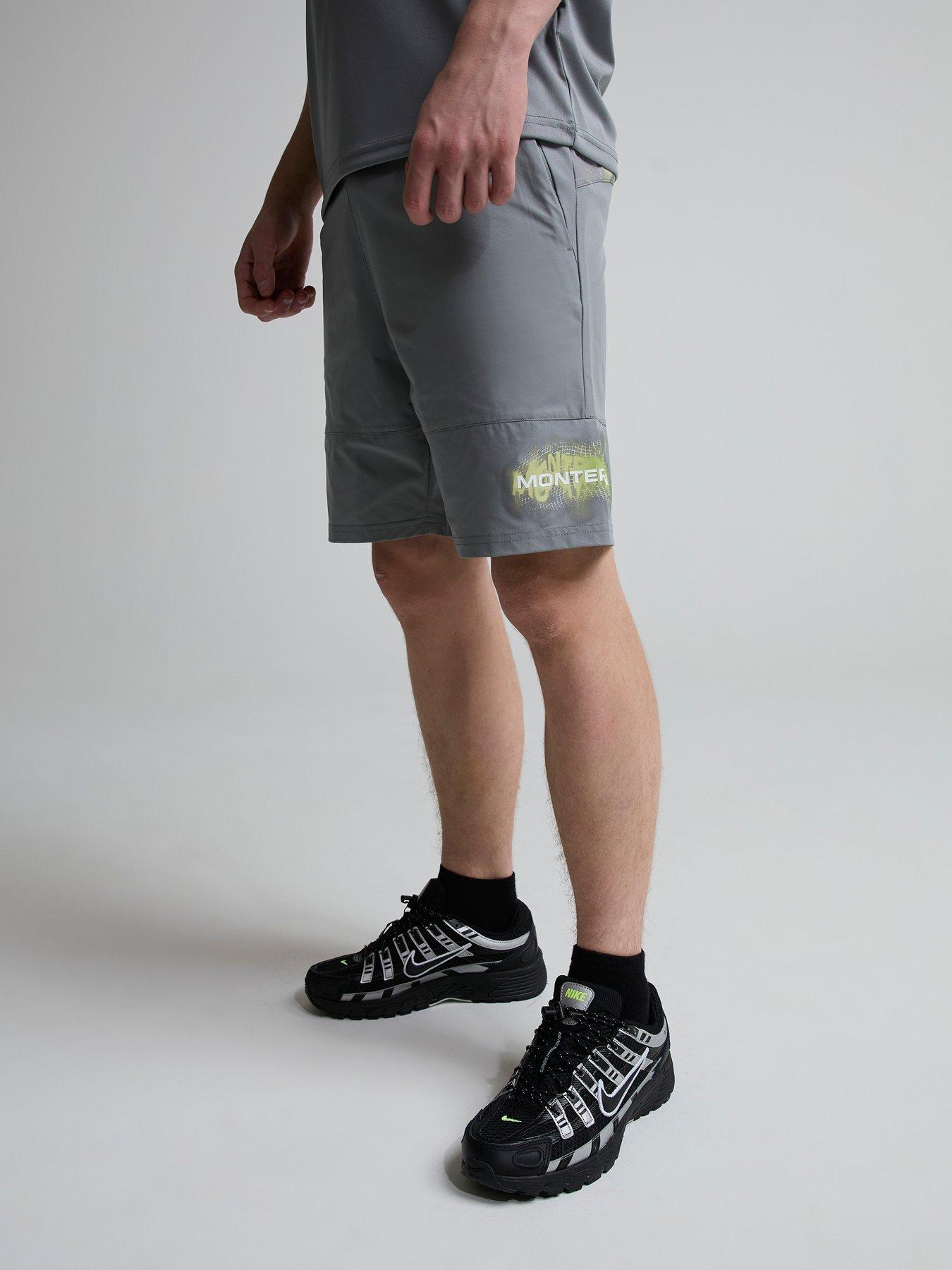 Image 1 of 6 of Monterrain Boys Hyperterrain Woven Short - Grey