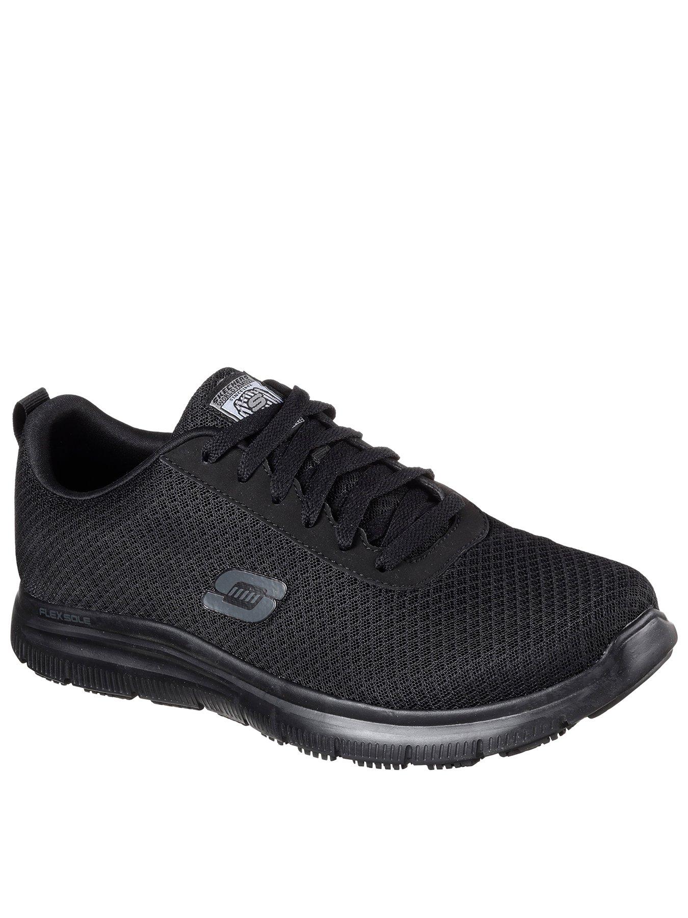 Image 1 of 6 of Skechers Skechers Flex Advantage Sr Lace Up Mesh Upper With Slip Resistant