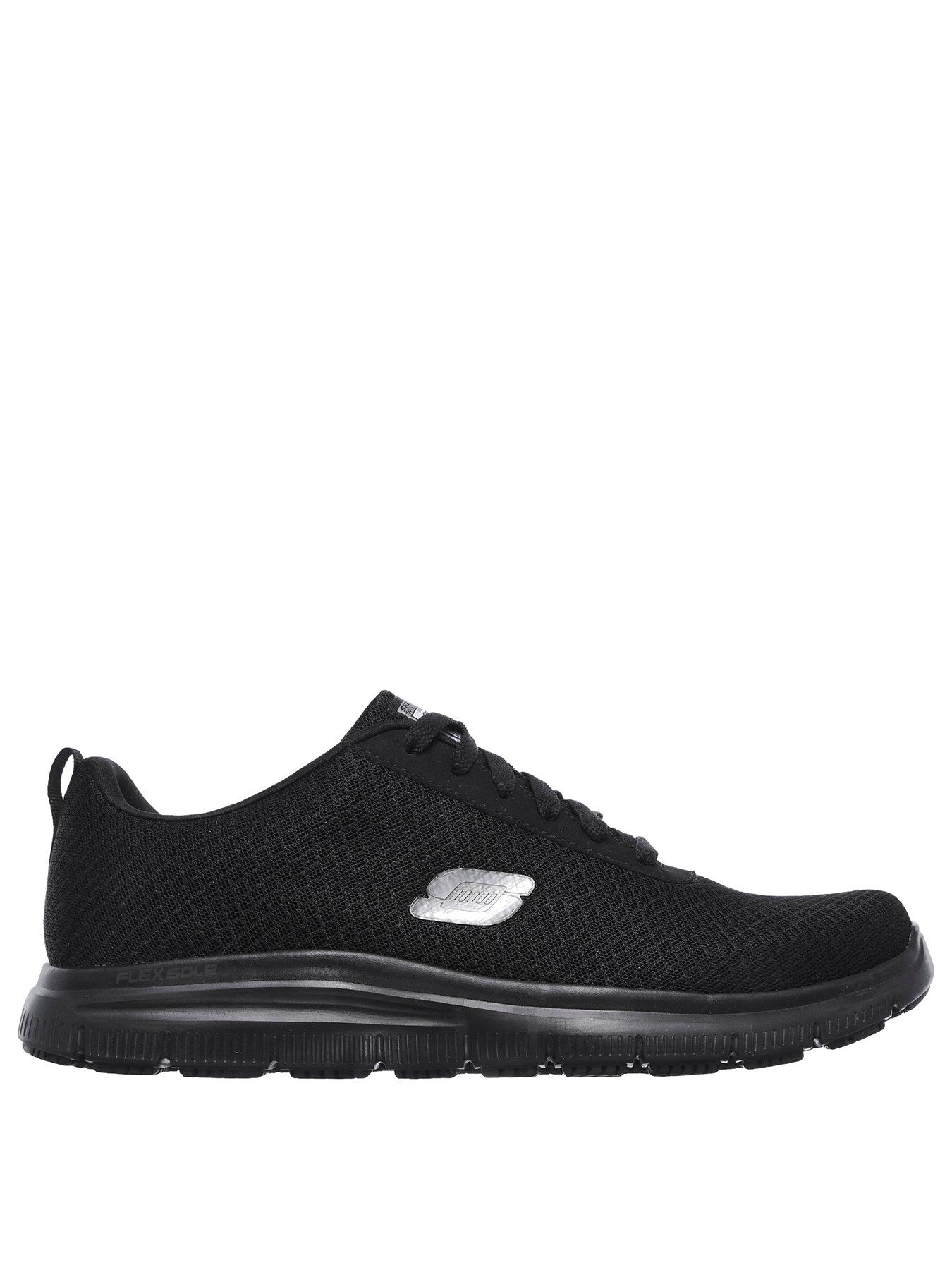 Image 2 of 6 of Skechers Skechers Flex Advantage Sr Lace Up Mesh Upper With Slip Resistant