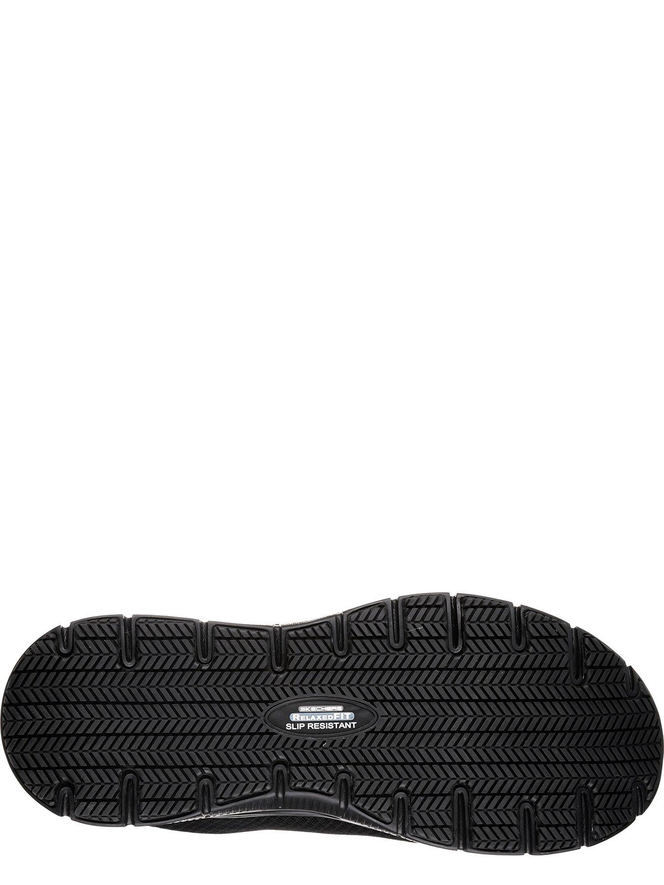 Image 4 of 6 of Skechers Skechers Flex Advantage Sr Lace Up Mesh Upper With Slip Resistant