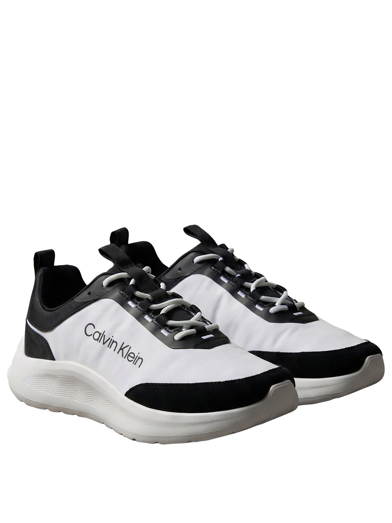 Image 2 of 5 of Calvin Klein Light Ev Logo Runners - White/Black