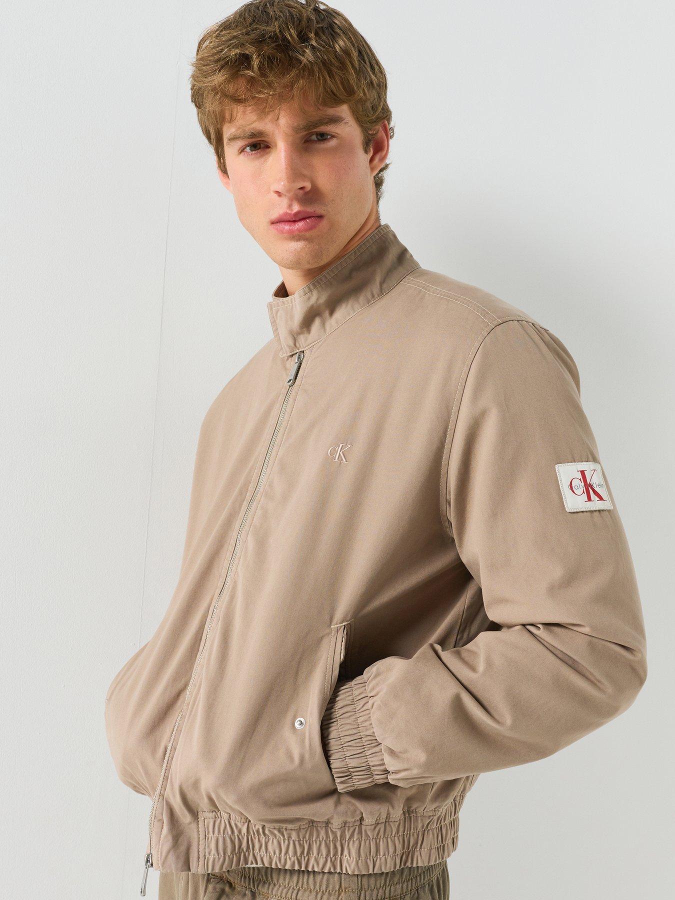 Calvin Klein Jeans Calvin Klein Jeans Cotton Harrington Jacket - Cream