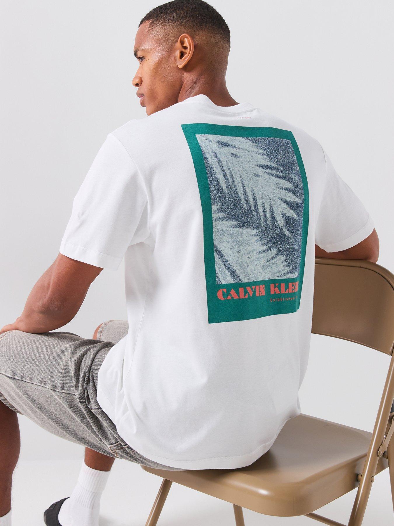 Calvin Klein Jeans Centre Logo T-Shirt - White