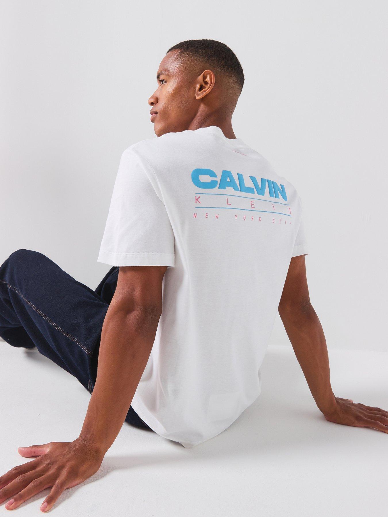 Calvin Klein Jeans Relaxed Back Logo T-Shirt - White