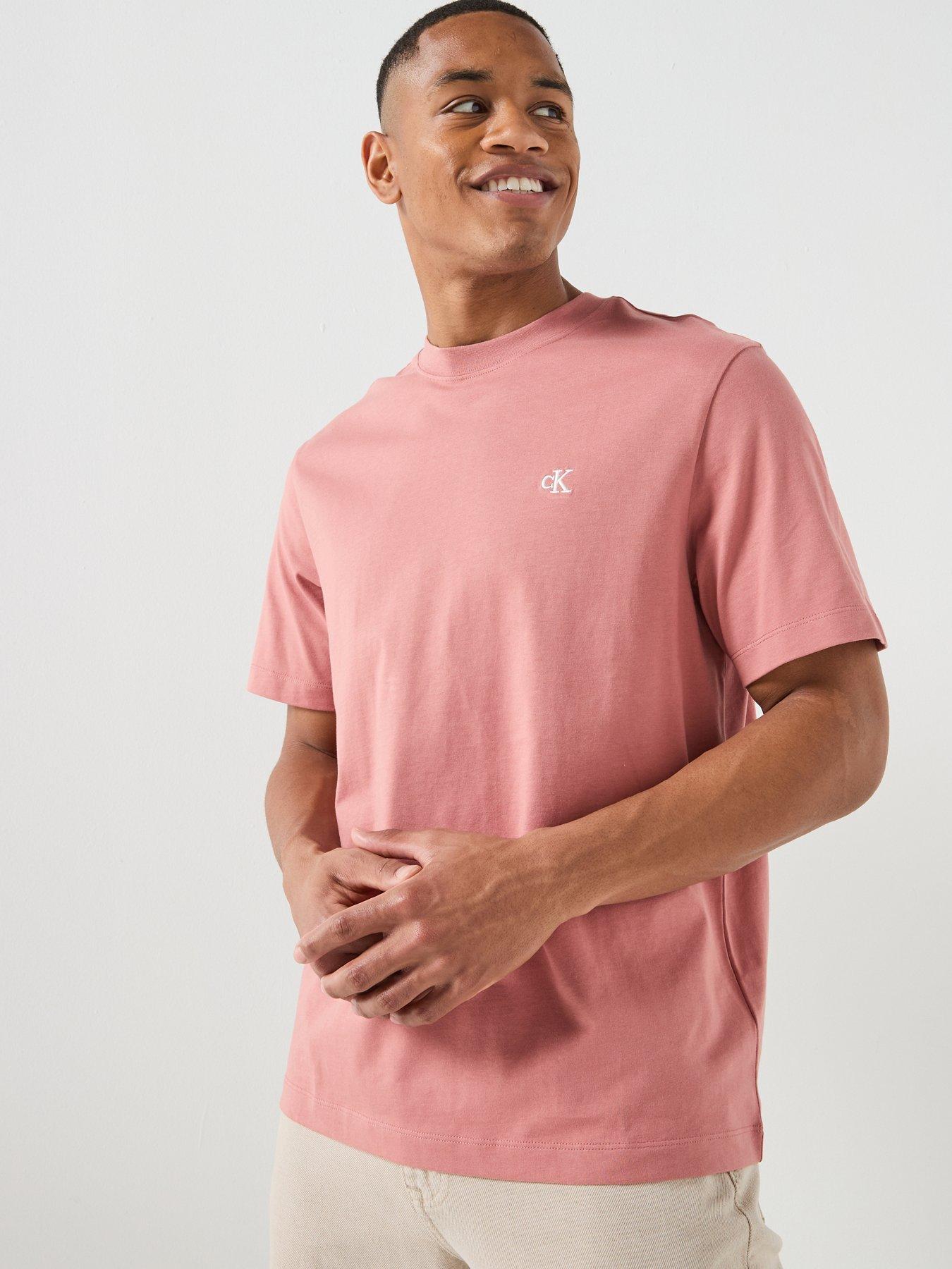 Calvin Klein Jeans Easy Monogram T-Shirt - Red