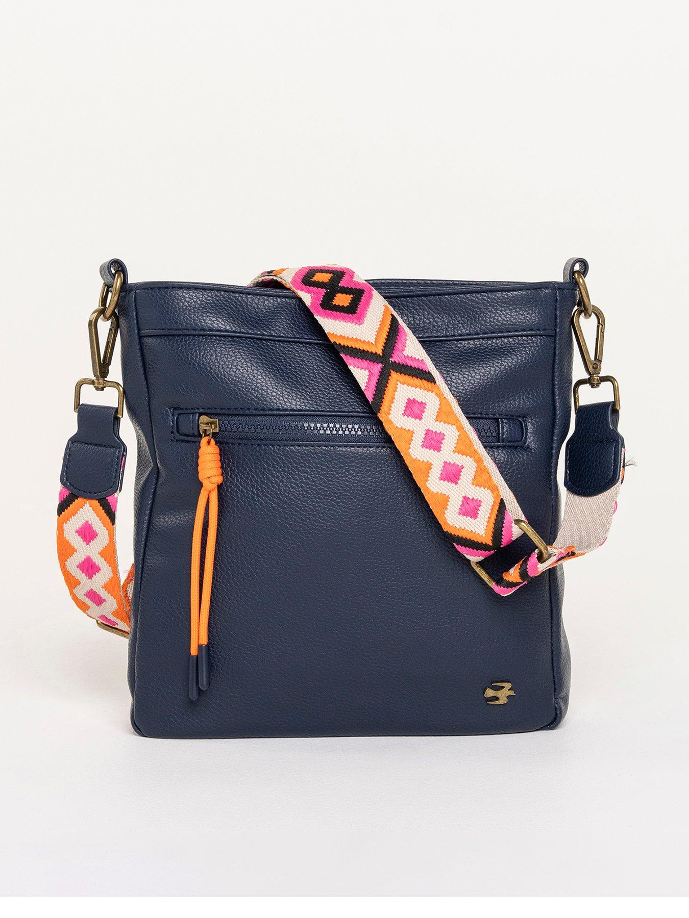Brakeburn Sierra Navy Cross Body Bag