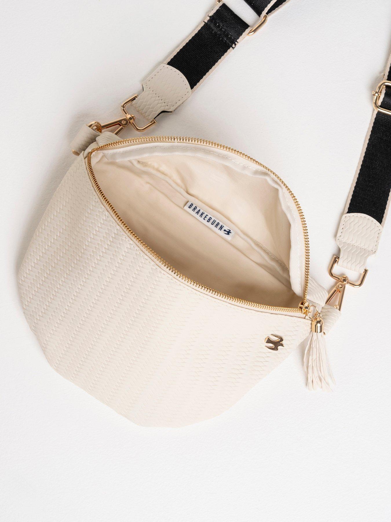  image of brakeburn-harriet-cream-sling-bag-stone
