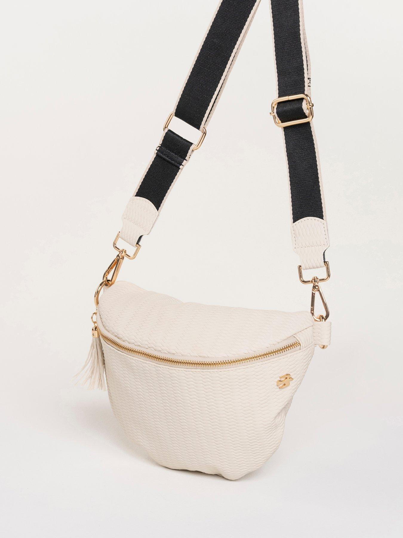 image of brakeburn-harriet-cream-sling-bag-stone