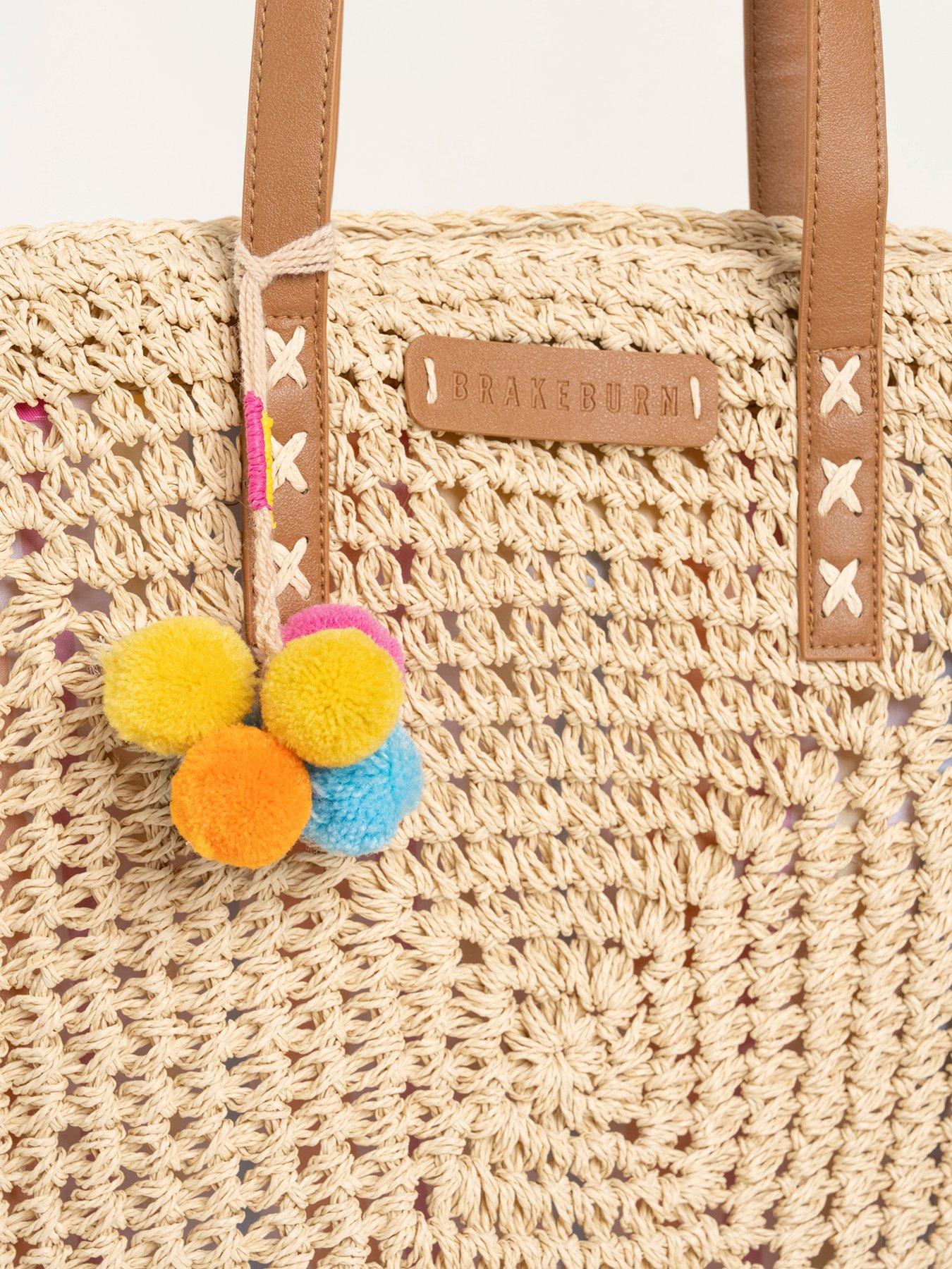  image of brakeburn-pom-pom-beach-bag