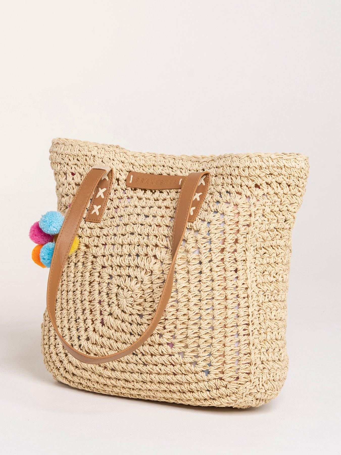  image of brakeburn-pom-pom-beach-bag