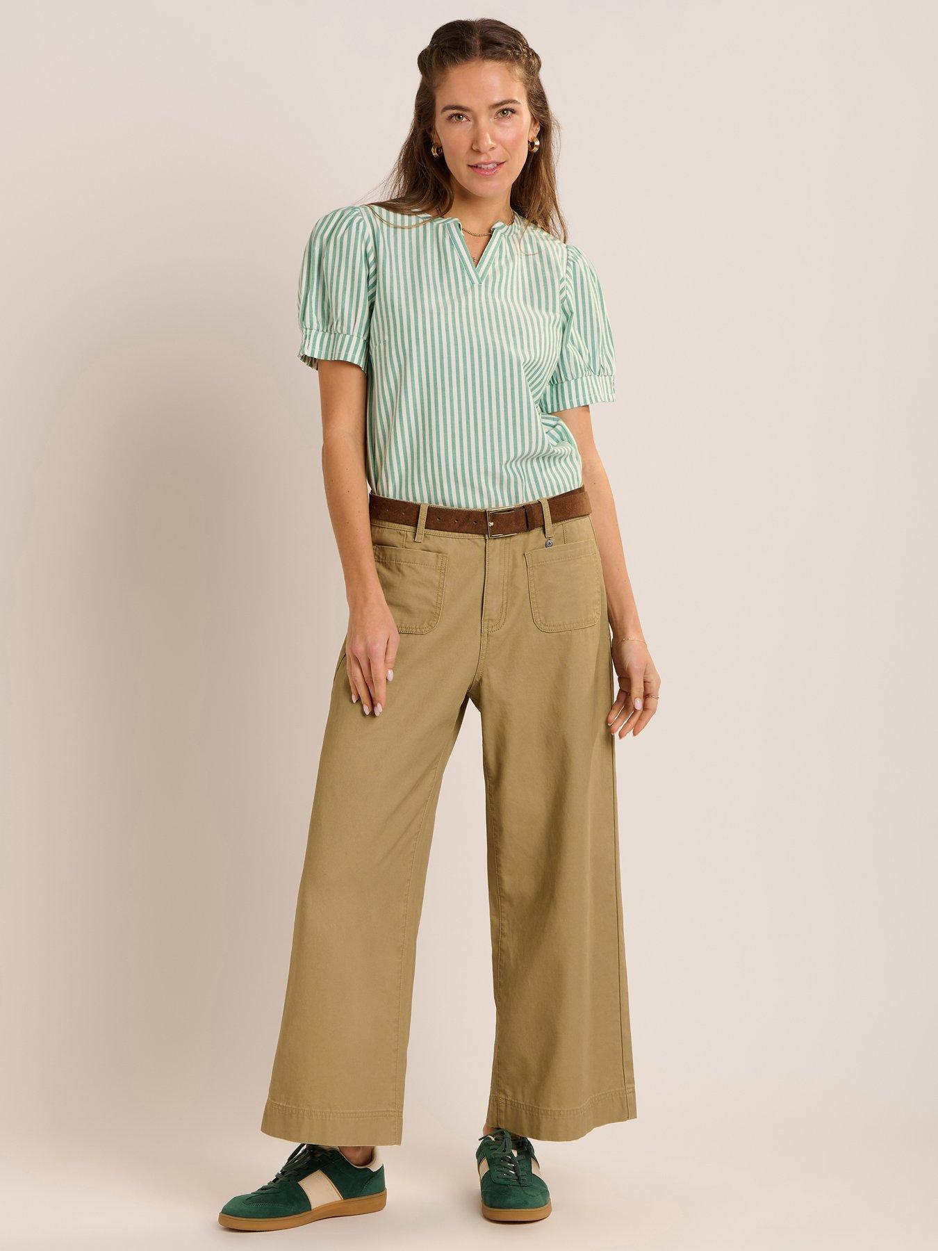  image of brakeburn-bruni-blouse-green