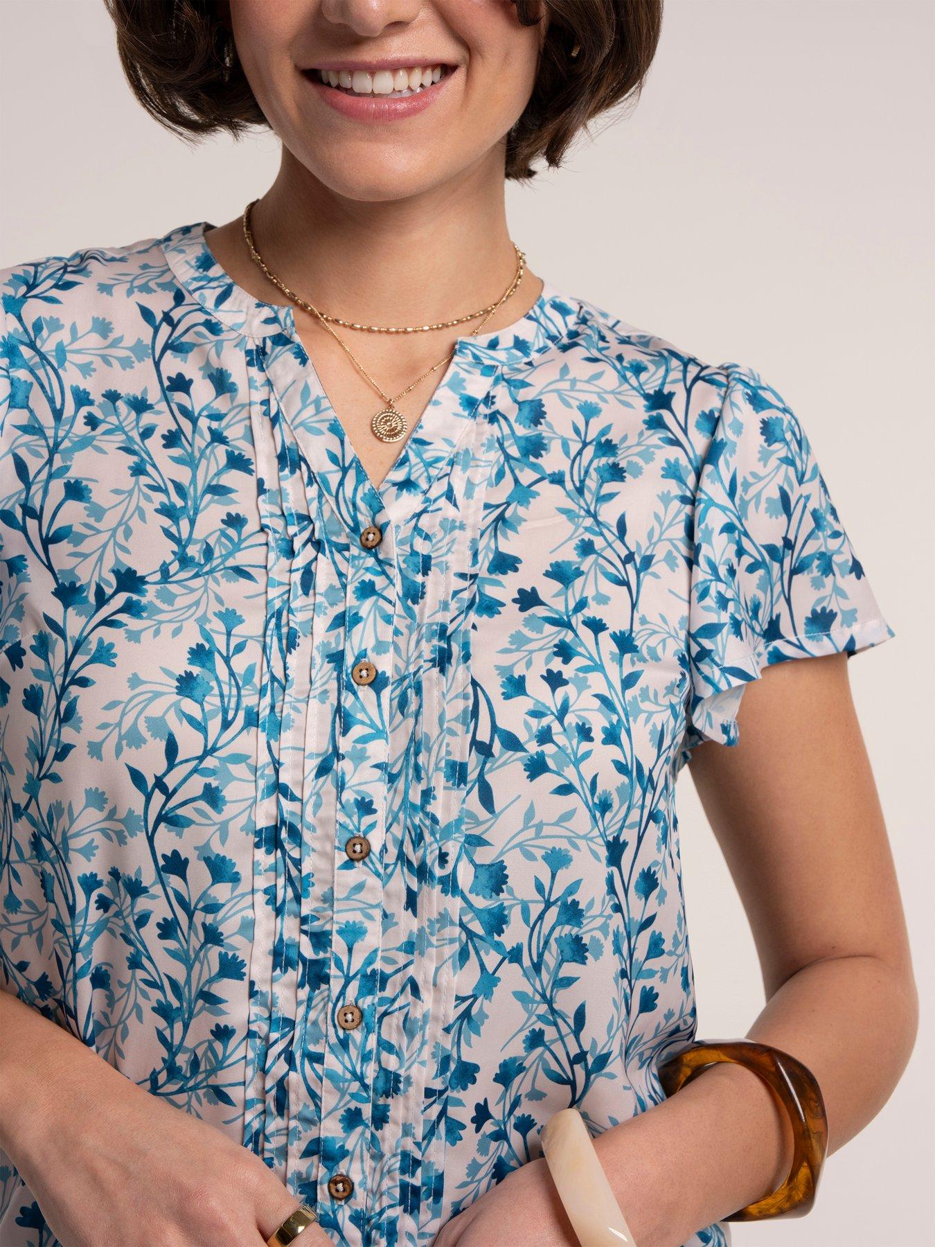  image of brakeburn-bianca-blouse-cream