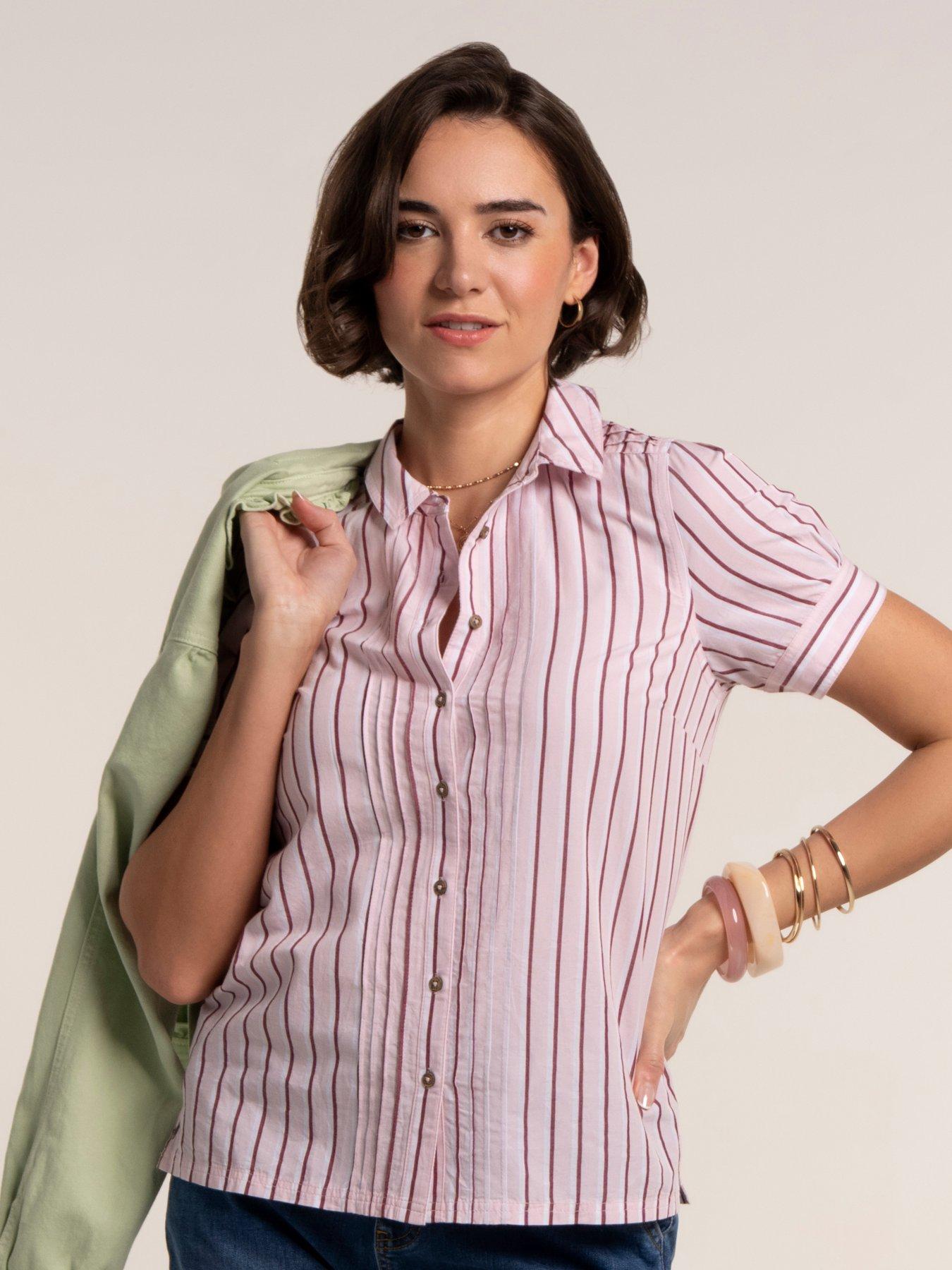 Image 7 of 7 of Brakeburn Gia Blouse - Pink