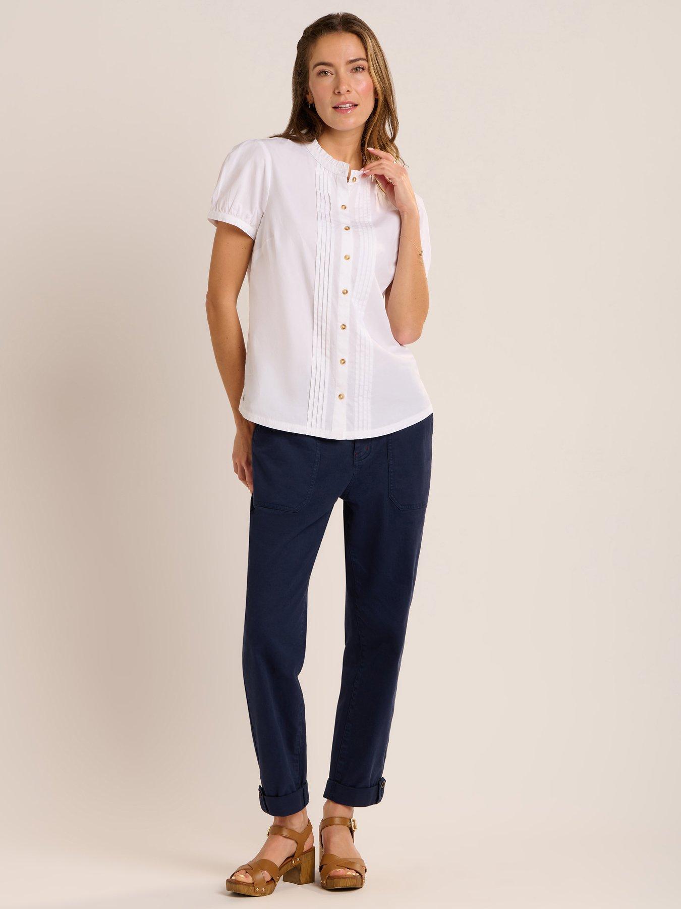  image of brakeburn-hope-blouse-white