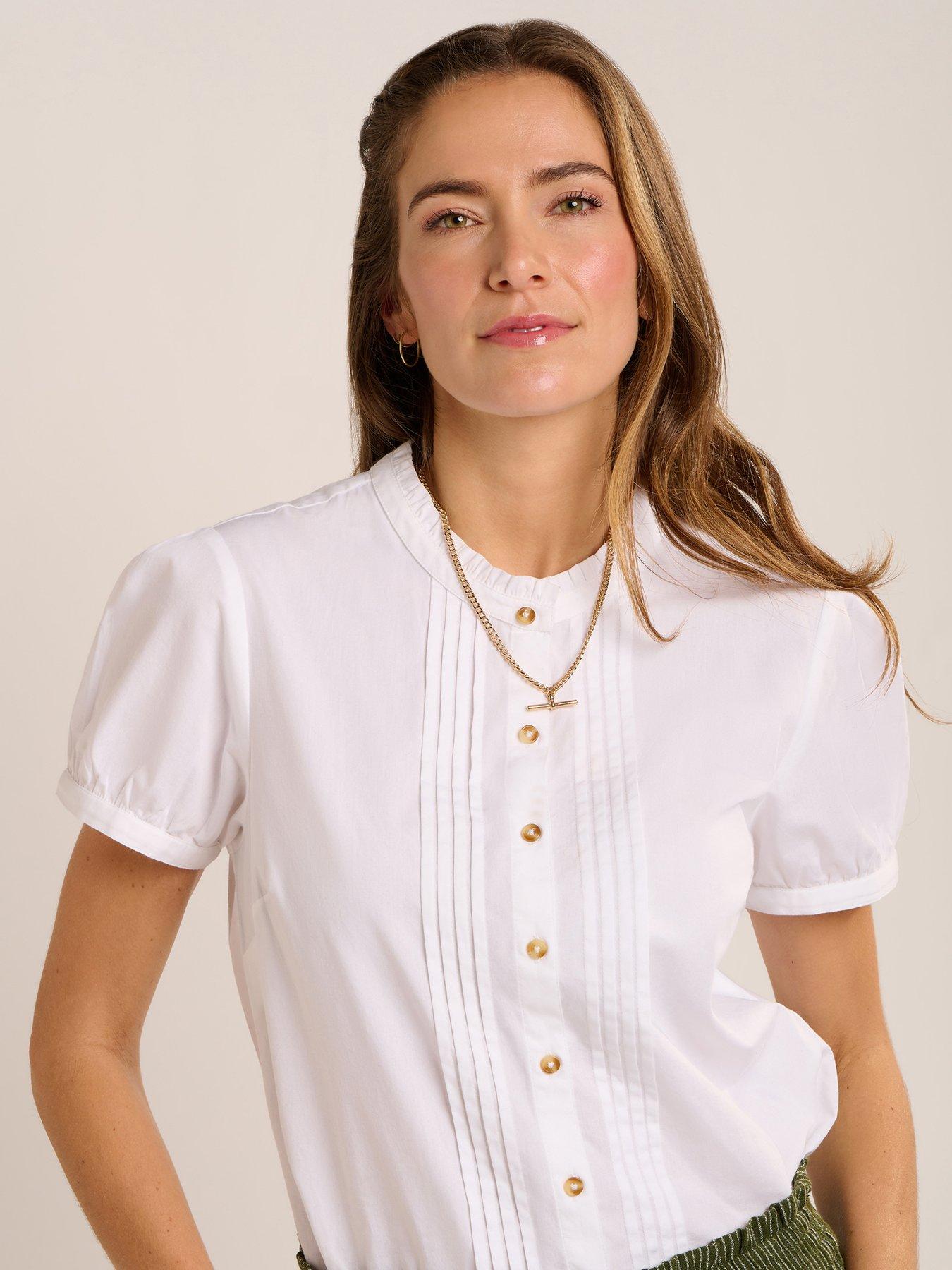  image of brakeburn-hope-blouse-white