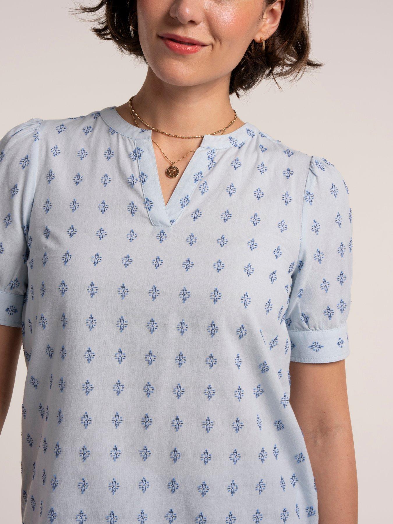  image of brakeburn-kim-blouse-blue