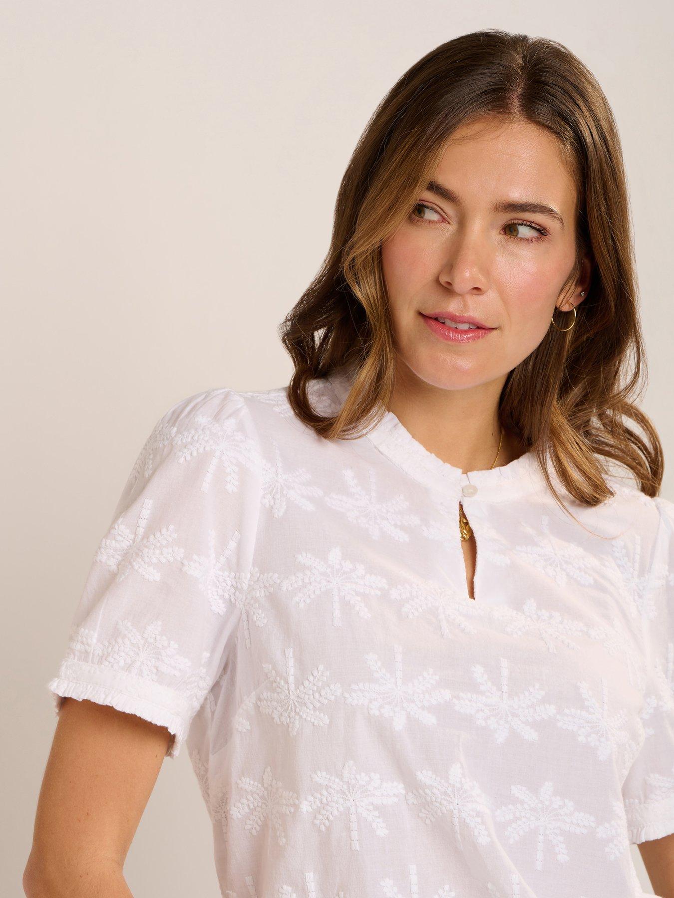  image of brakeburn-vanessa-blouse-white