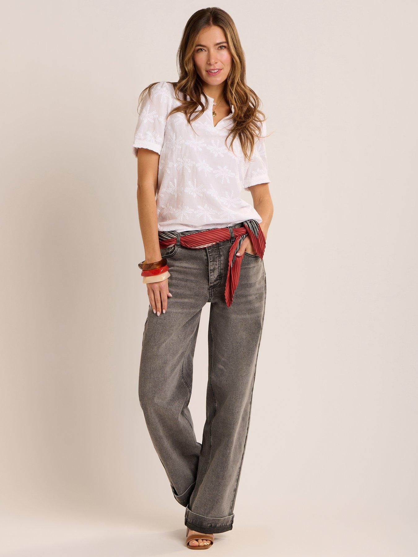  image of brakeburn-vanessa-blouse-white