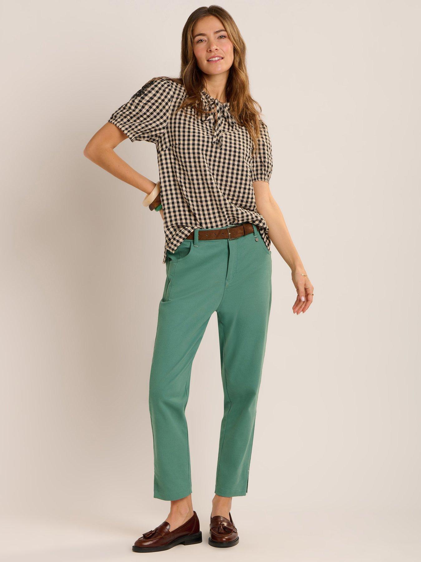  image of brakeburn-maria-blouse-navy