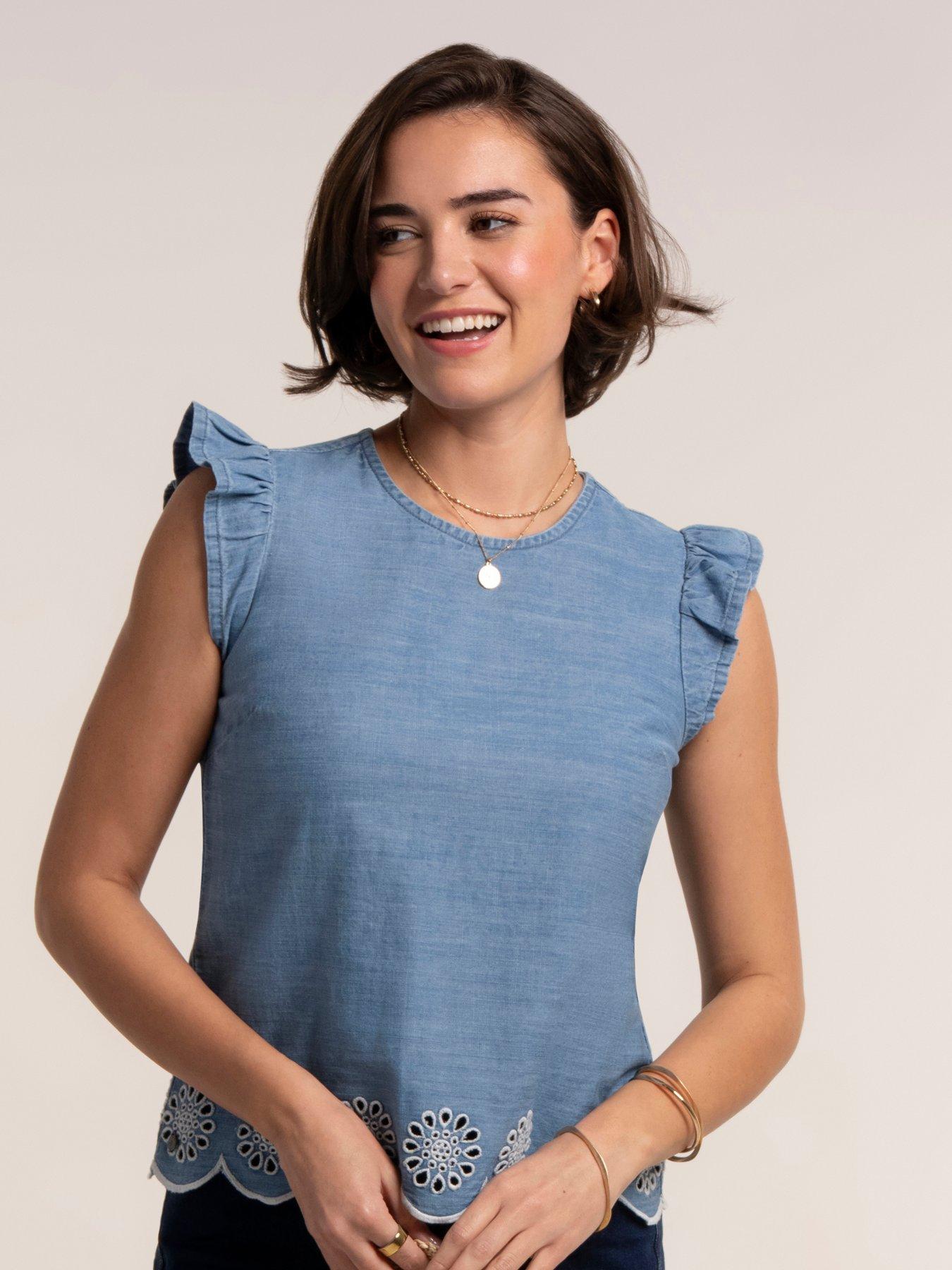 Brakeburn Ipanema Blouse - Blue