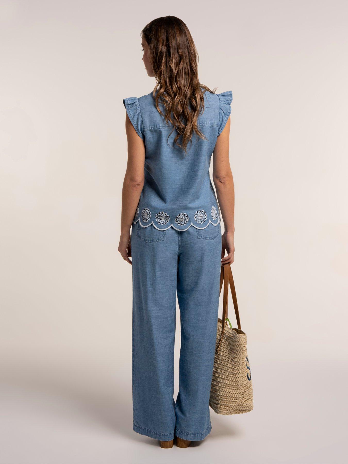 Image 2 of 7 of Brakeburn Ipanema Blouse - Blue