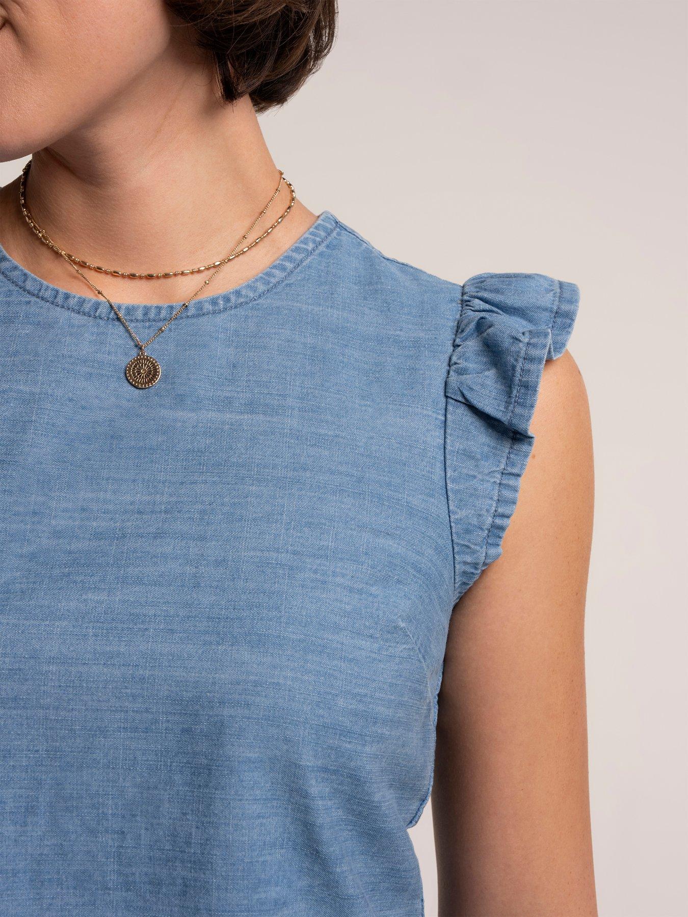 Image 3 of 7 of Brakeburn Ipanema Blouse - Blue