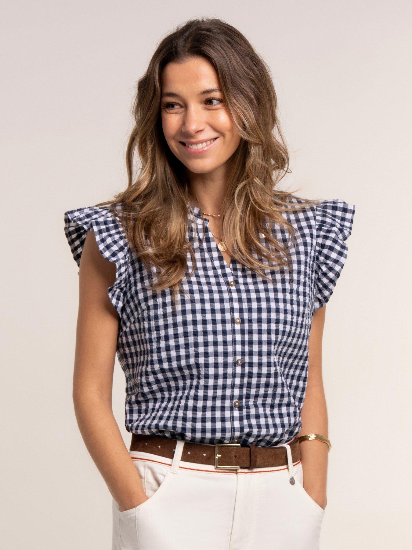 Brakeburn Bia Blouse - Navy