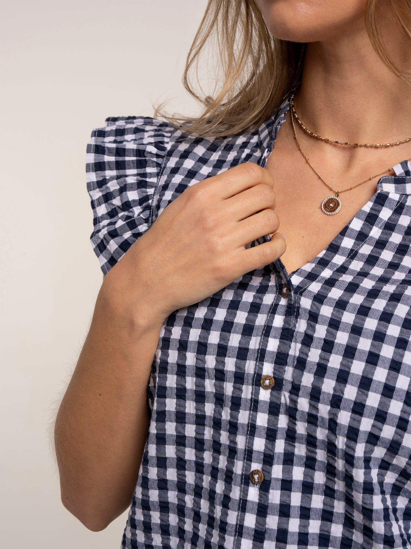 Image 3 of 7 of Brakeburn Bia Blouse - Navy