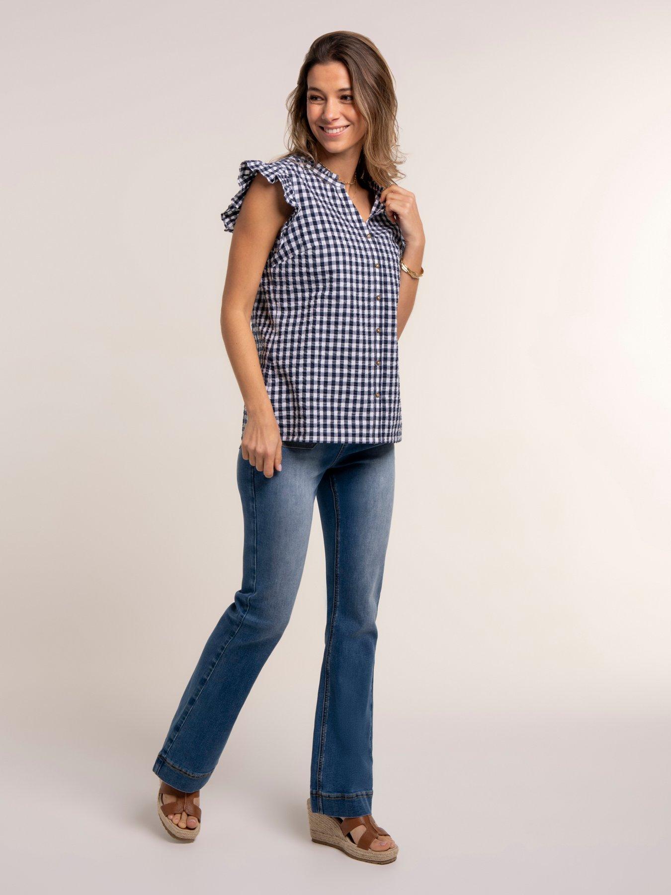 Image 4 of 7 of Brakeburn Bia Blouse - Navy