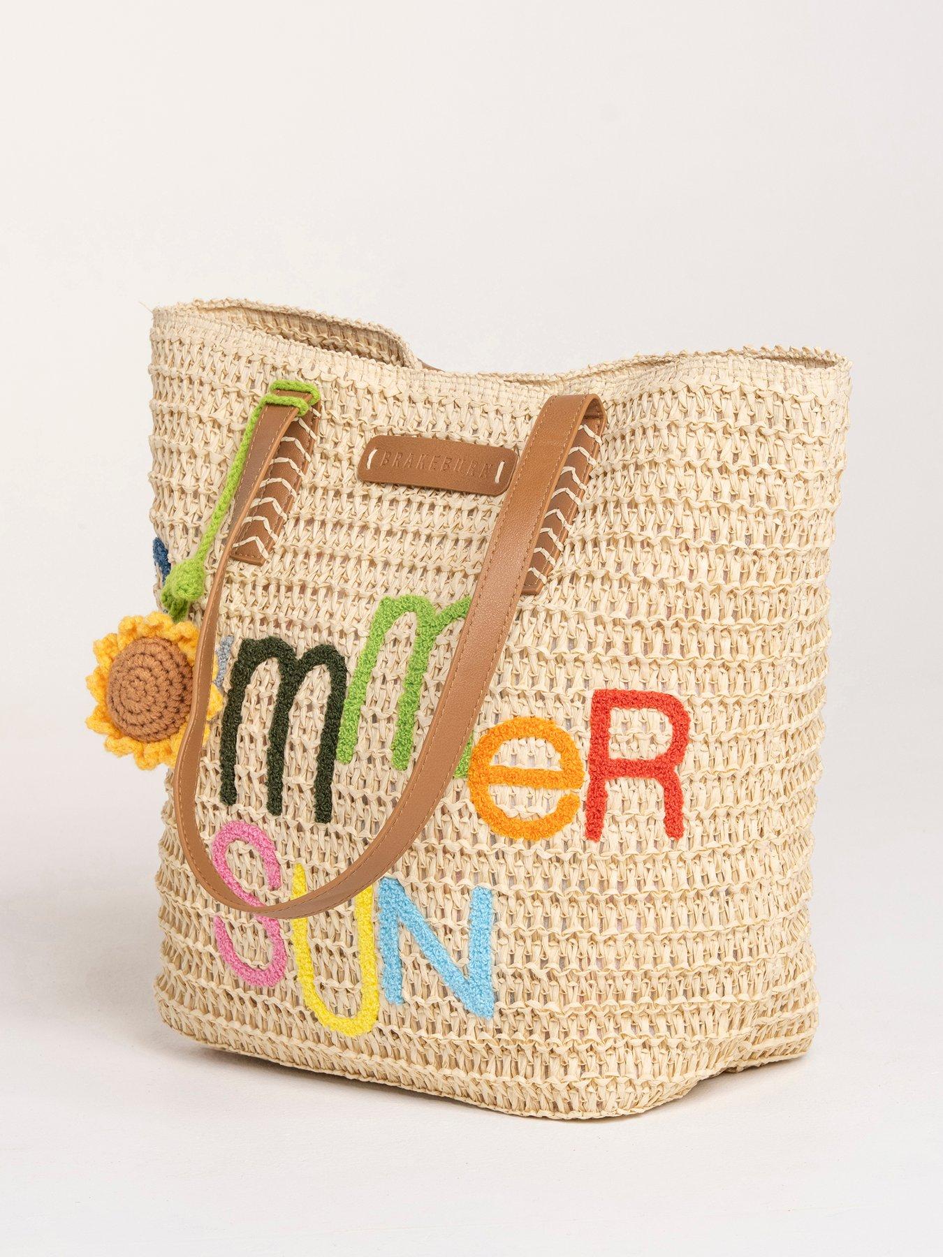 Image 5 of 6 of Brakeburn Summer Sun Beach Bag - Beige