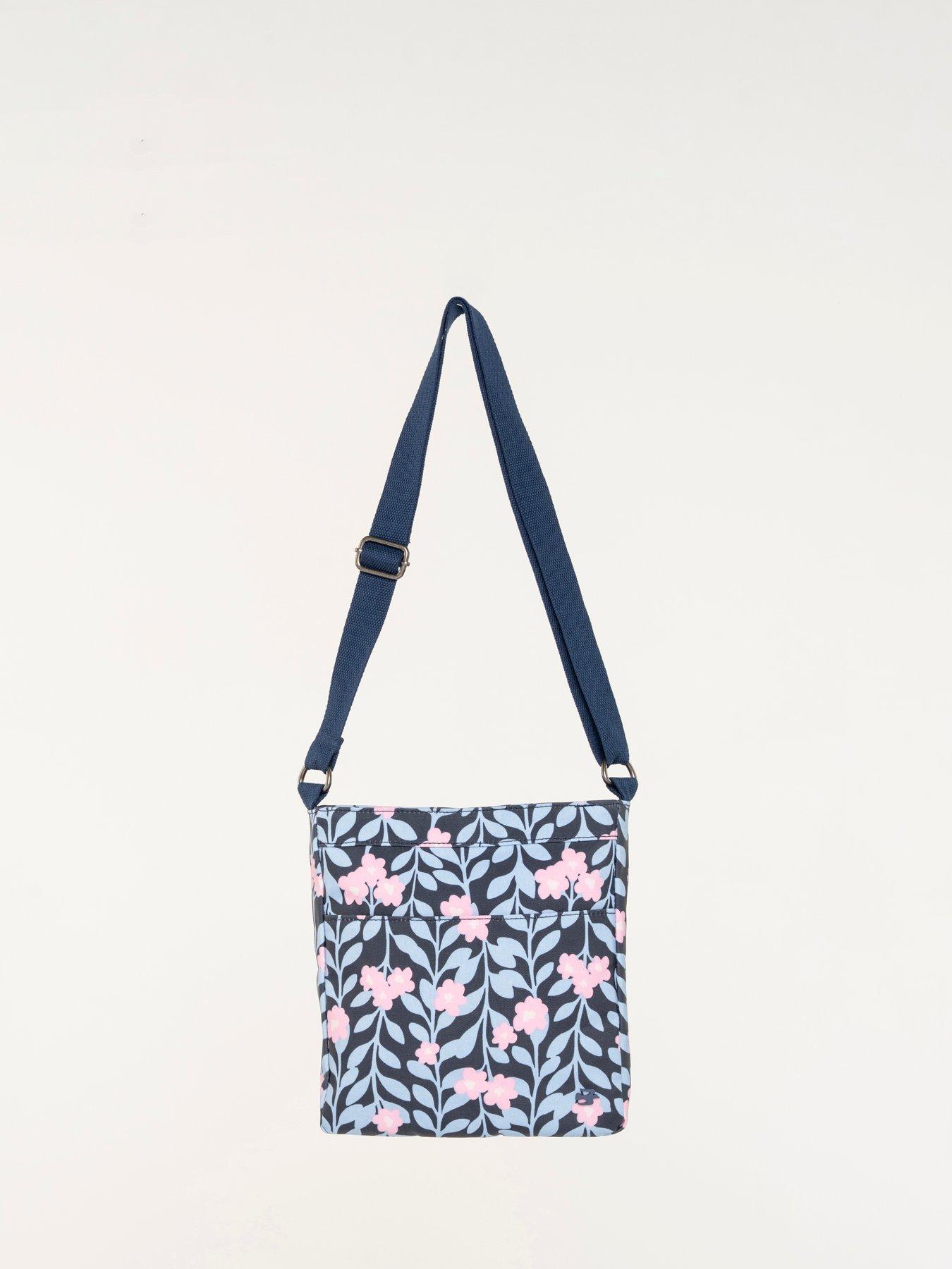  image of brakeburn-midnight-vine-large-cross-body-blue