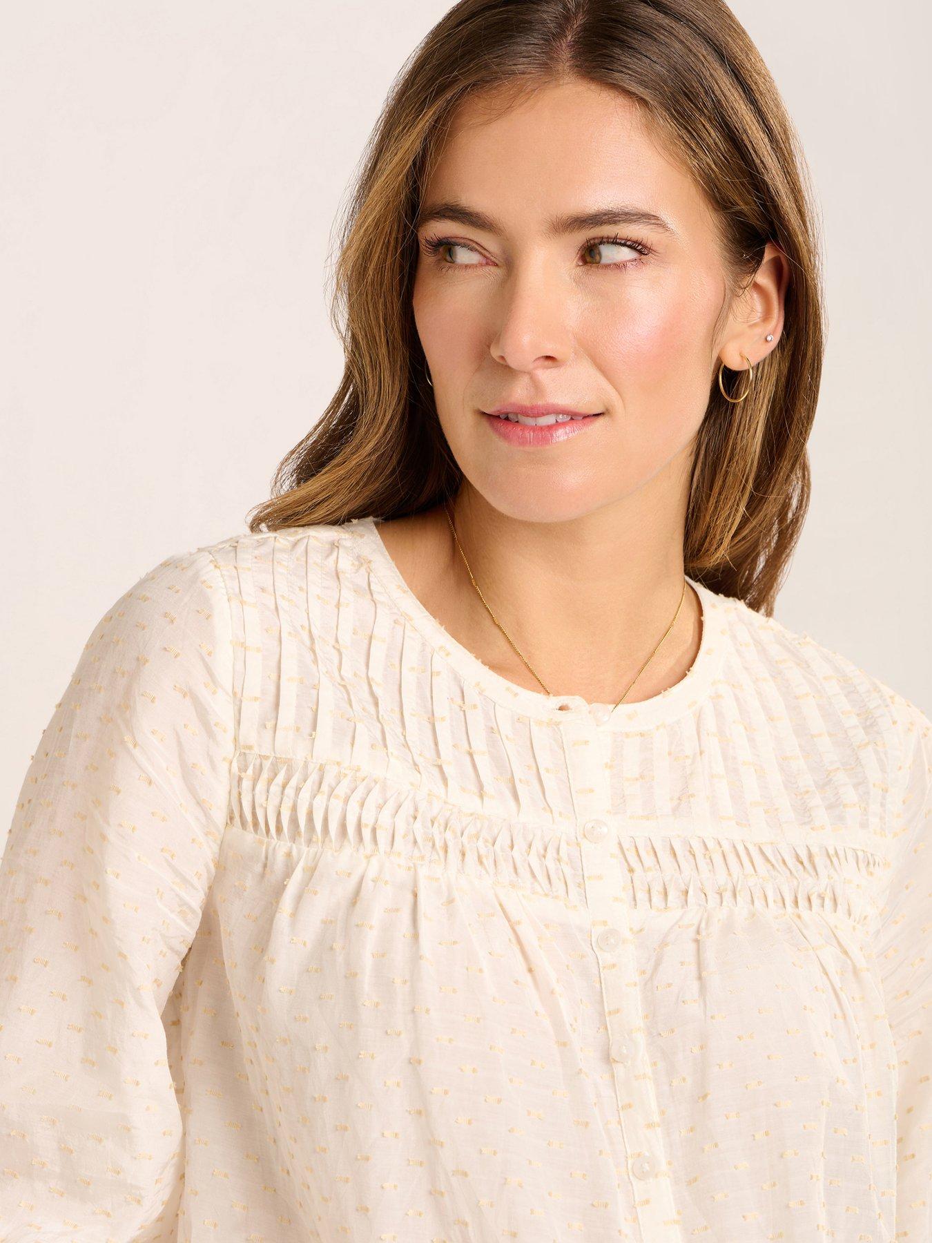 Image 6 of 7 of Brakeburn Boardwalk Blouse - Cream