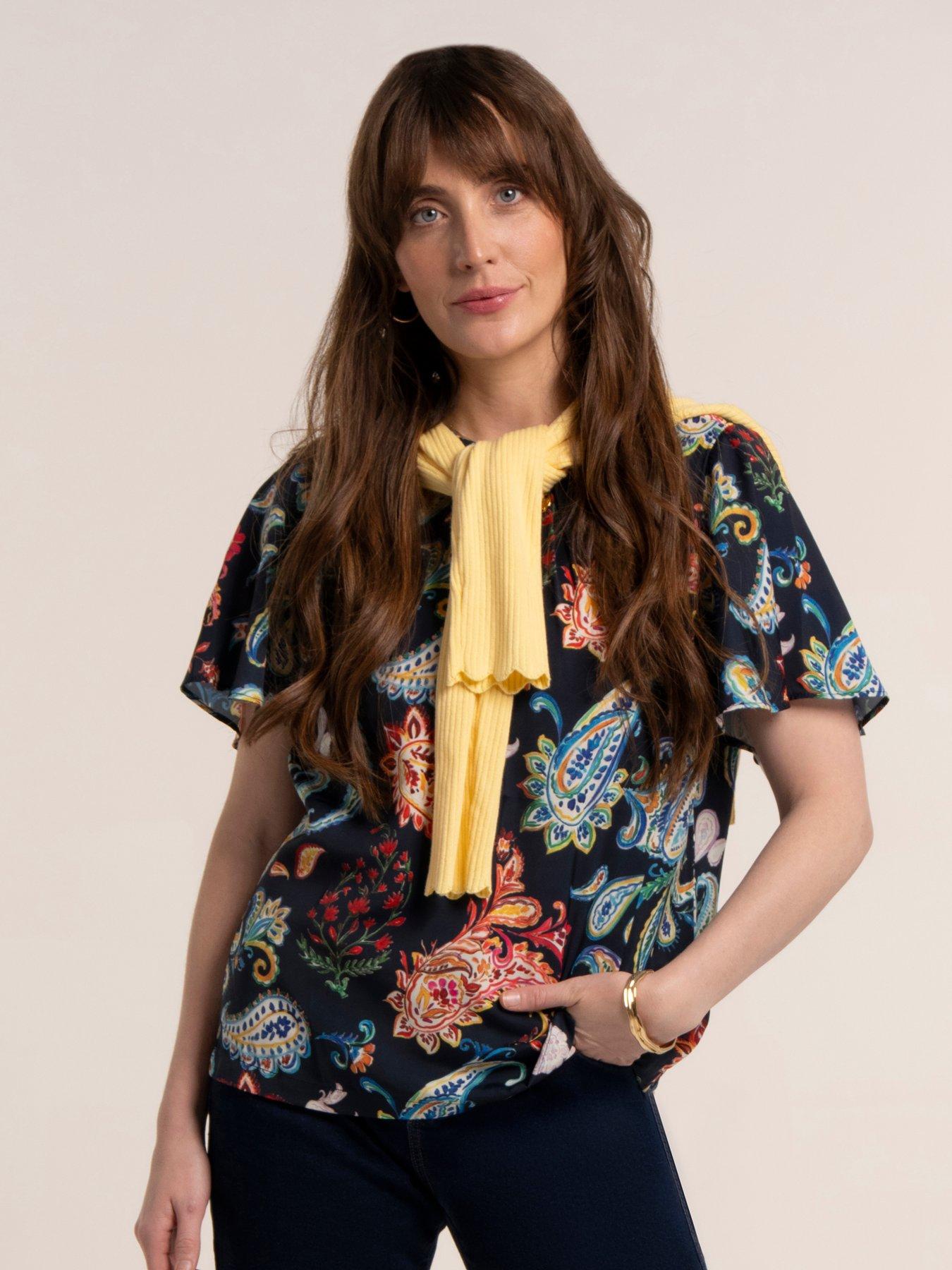 Brakeburn Doa Blouse - Navy
