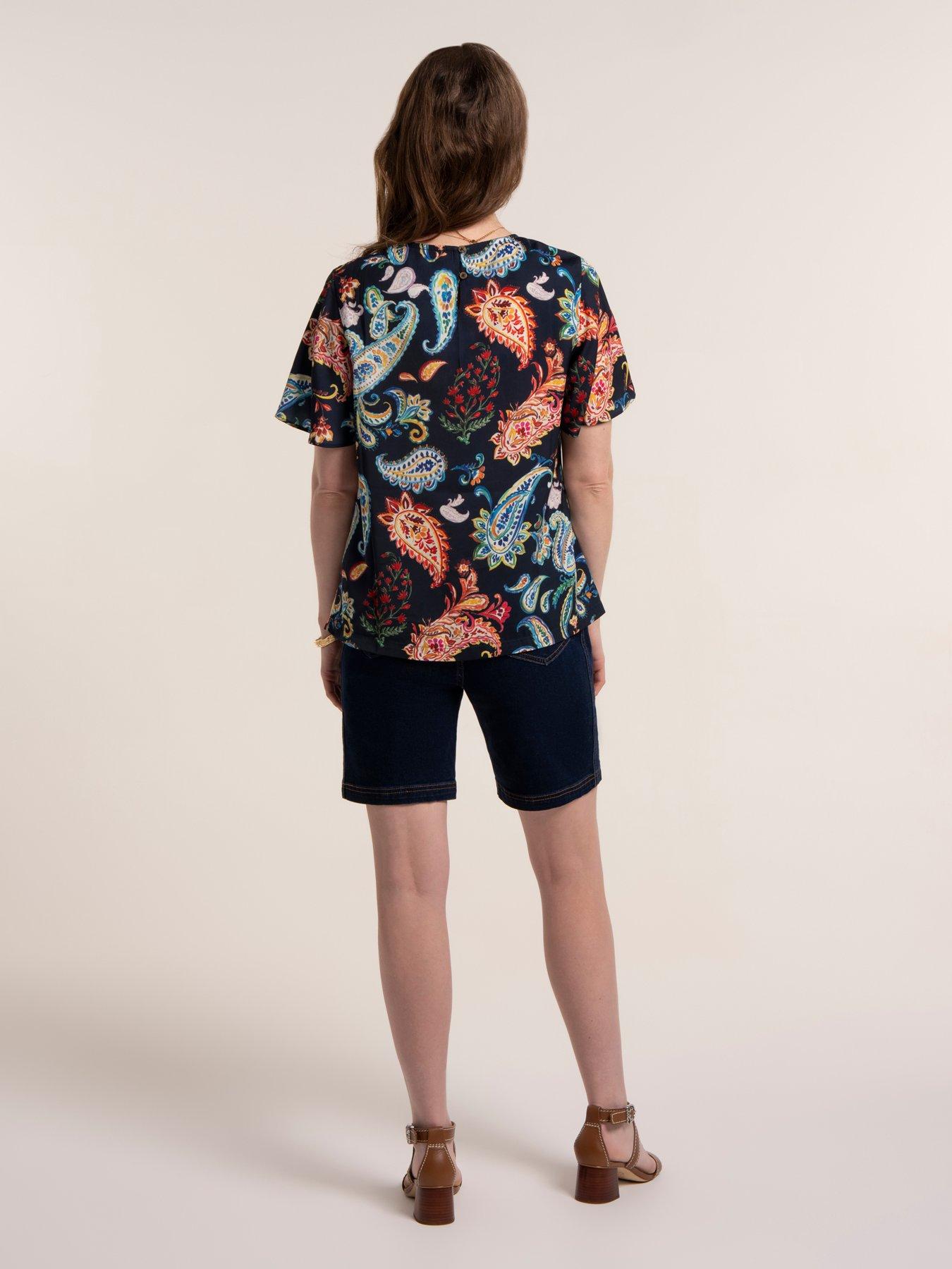  image of brakeburn-doa-blouse-navy
