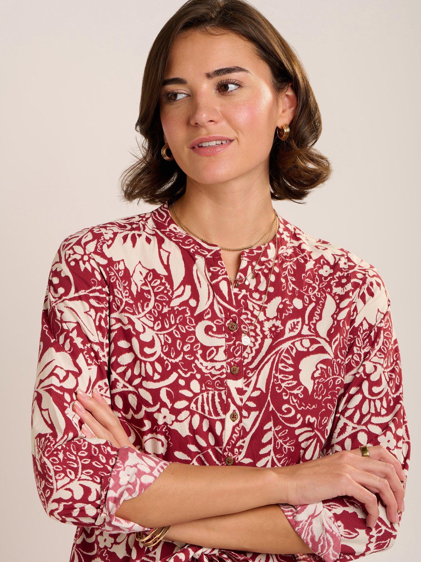 Image 3 of 7 of Brakeburn Alise Dress - Red