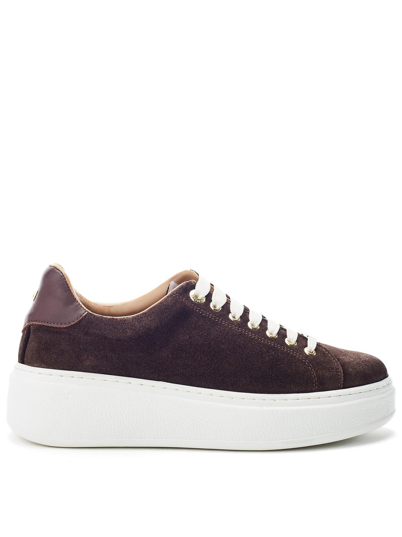 moda-in-pelle-cherrie-brown-suede-slab-sole-trainer
