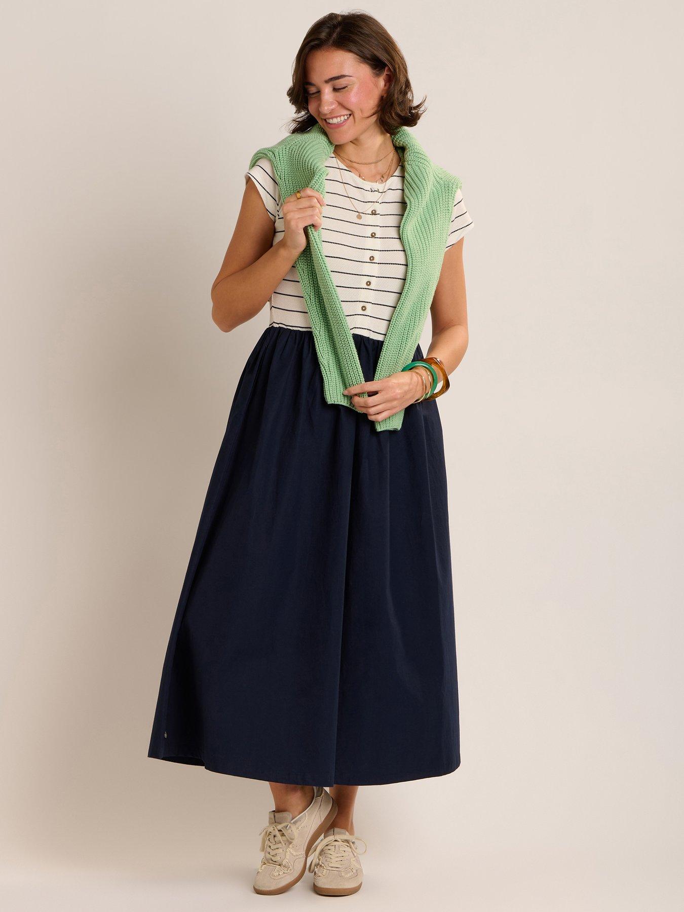 Brakeburn Ligia Dress - Navy